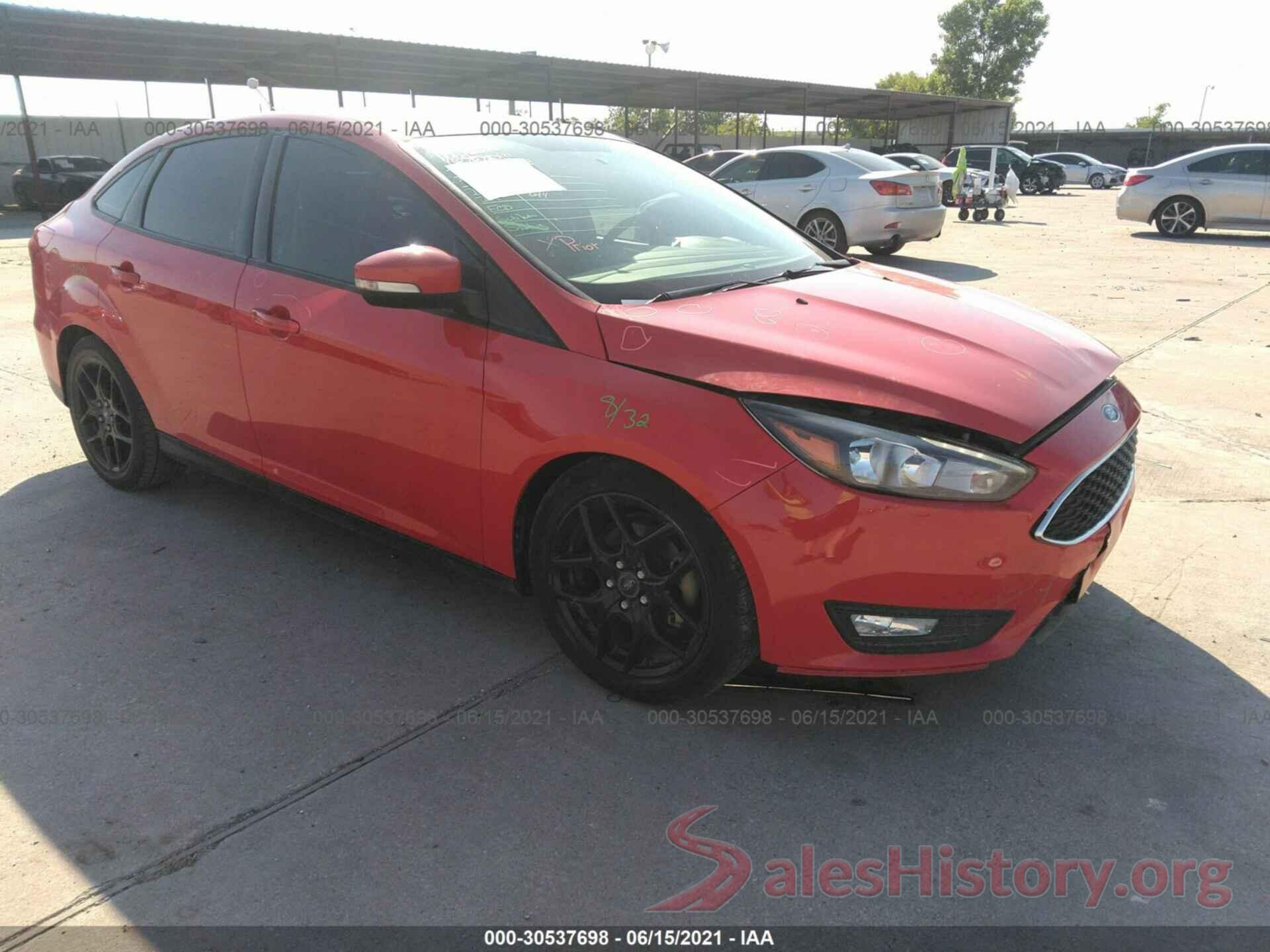 1FADP3F20GL378857 2016 FORD FOCUS