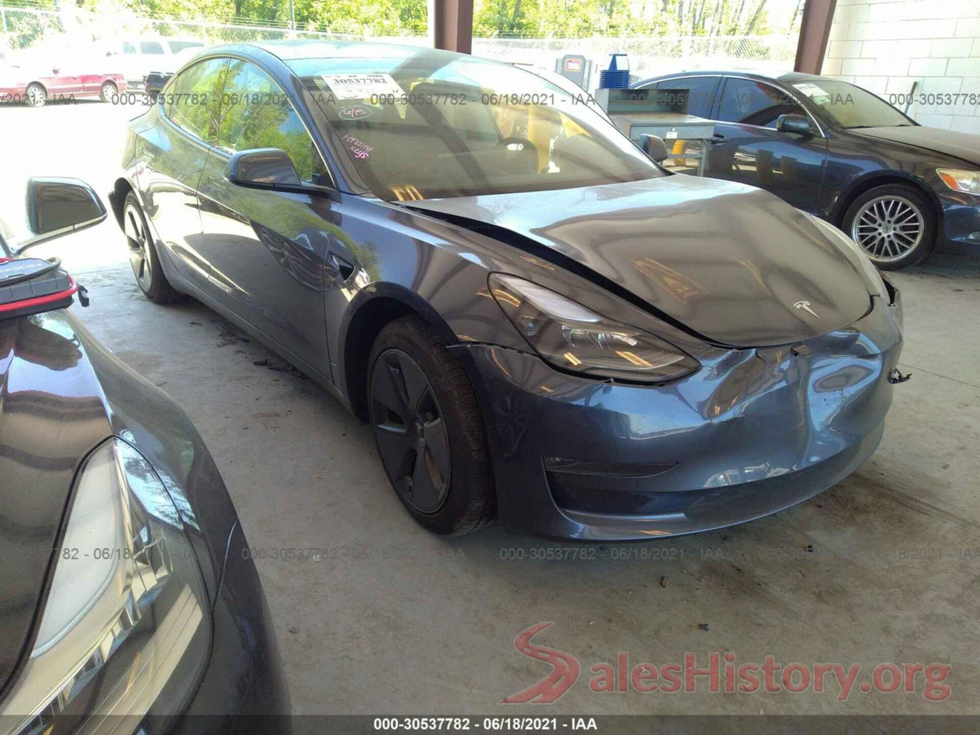 5YJ3E1EB4MF938380 2021 TESLA MODEL 3