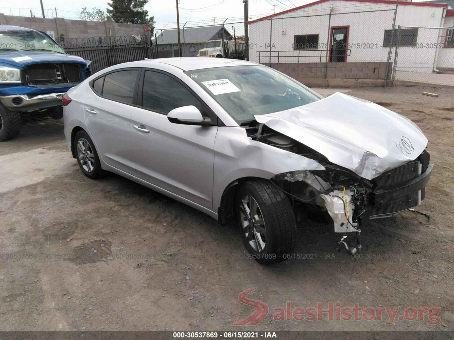 KMHD84LF0JU612836 2018 HYUNDAI ELANTRA