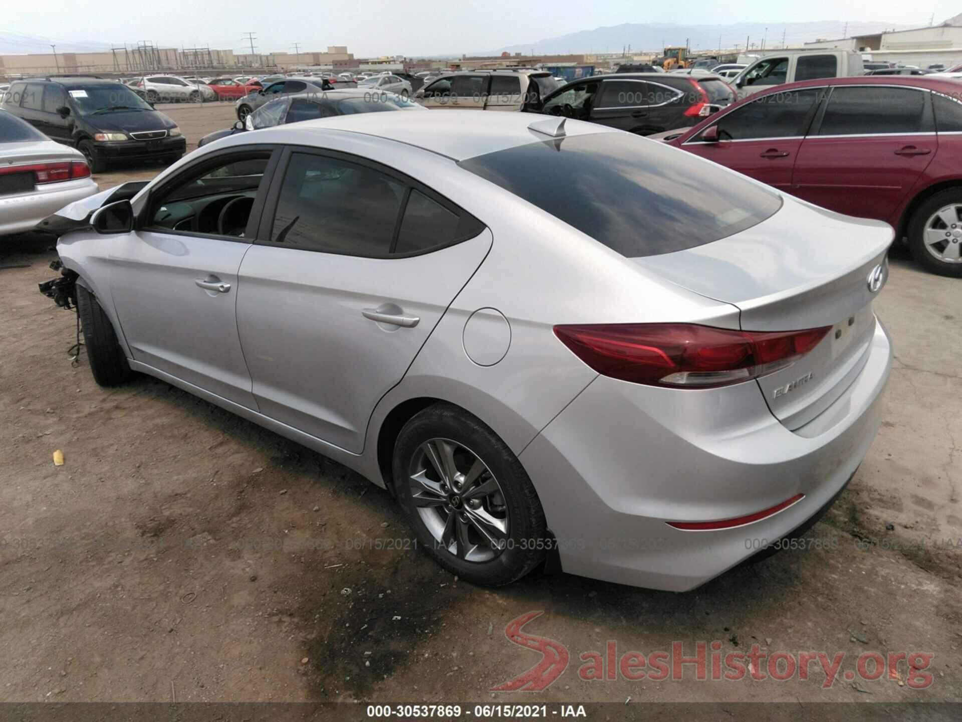 KMHD84LF0JU612836 2018 HYUNDAI ELANTRA