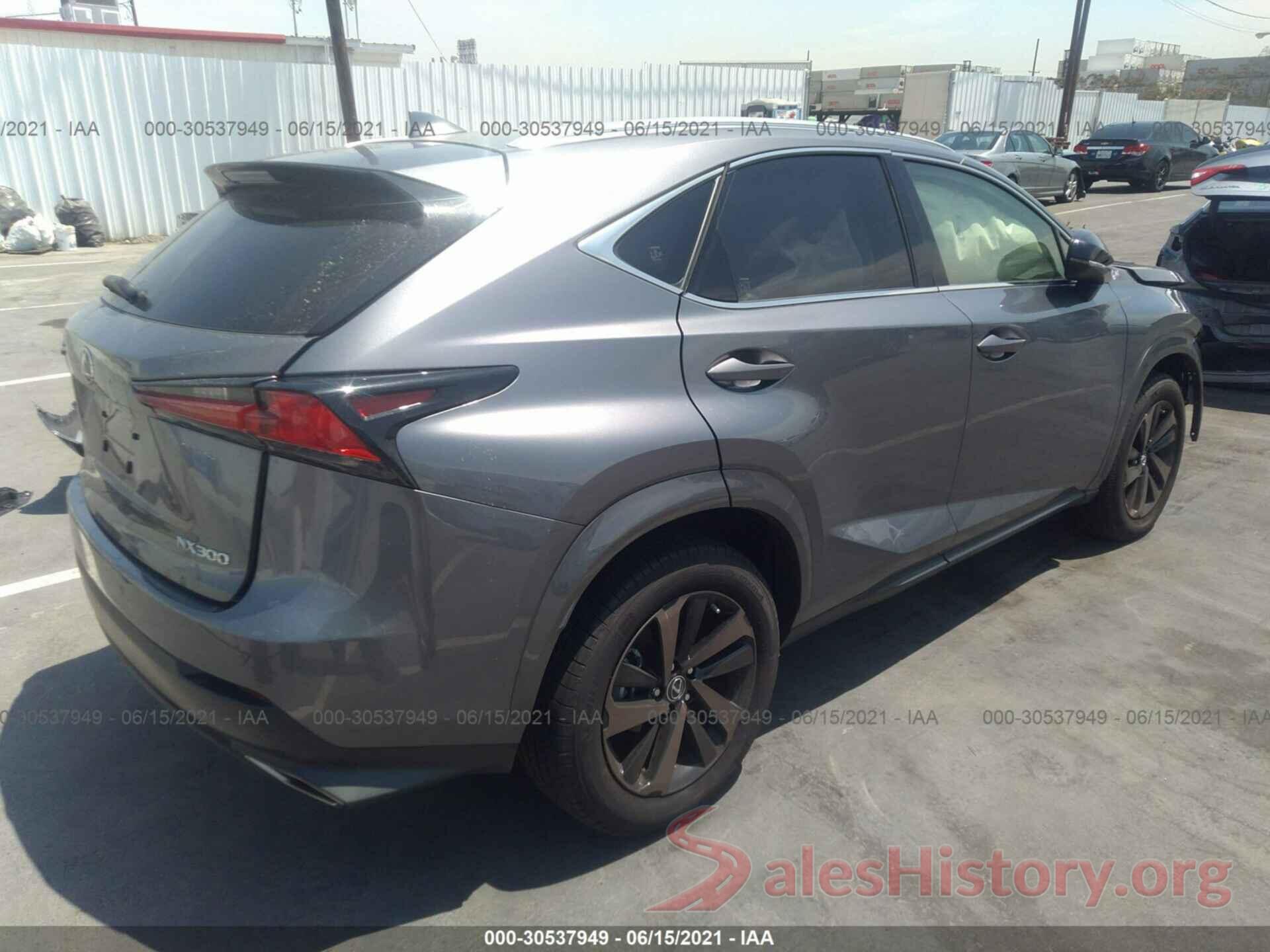 JTJGARBZ6L2167447 2020 LEXUS NX