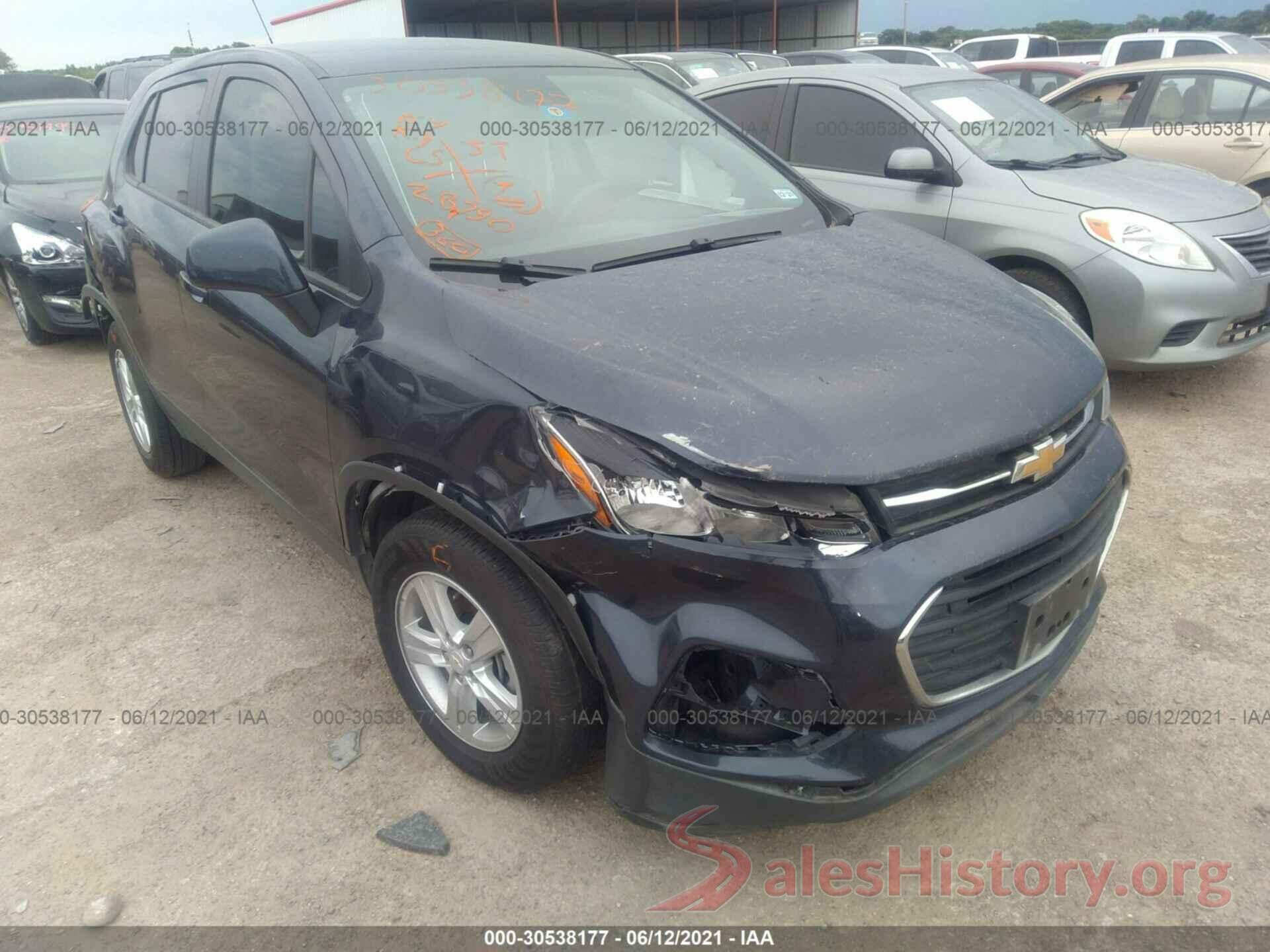 3GNCJKSB3KL232867 2019 CHEVROLET TRAX