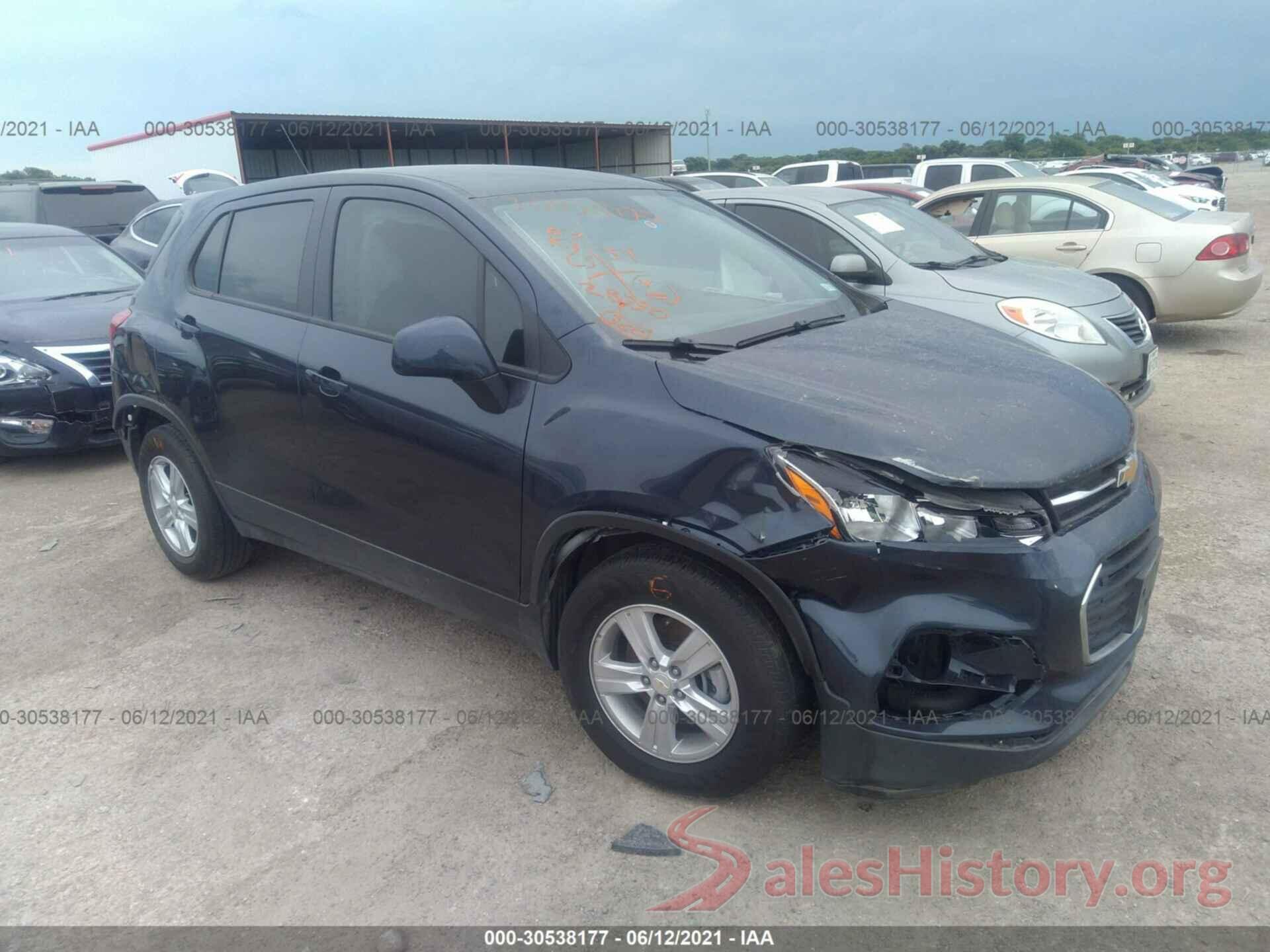 3GNCJKSB3KL232867 2019 CHEVROLET TRAX