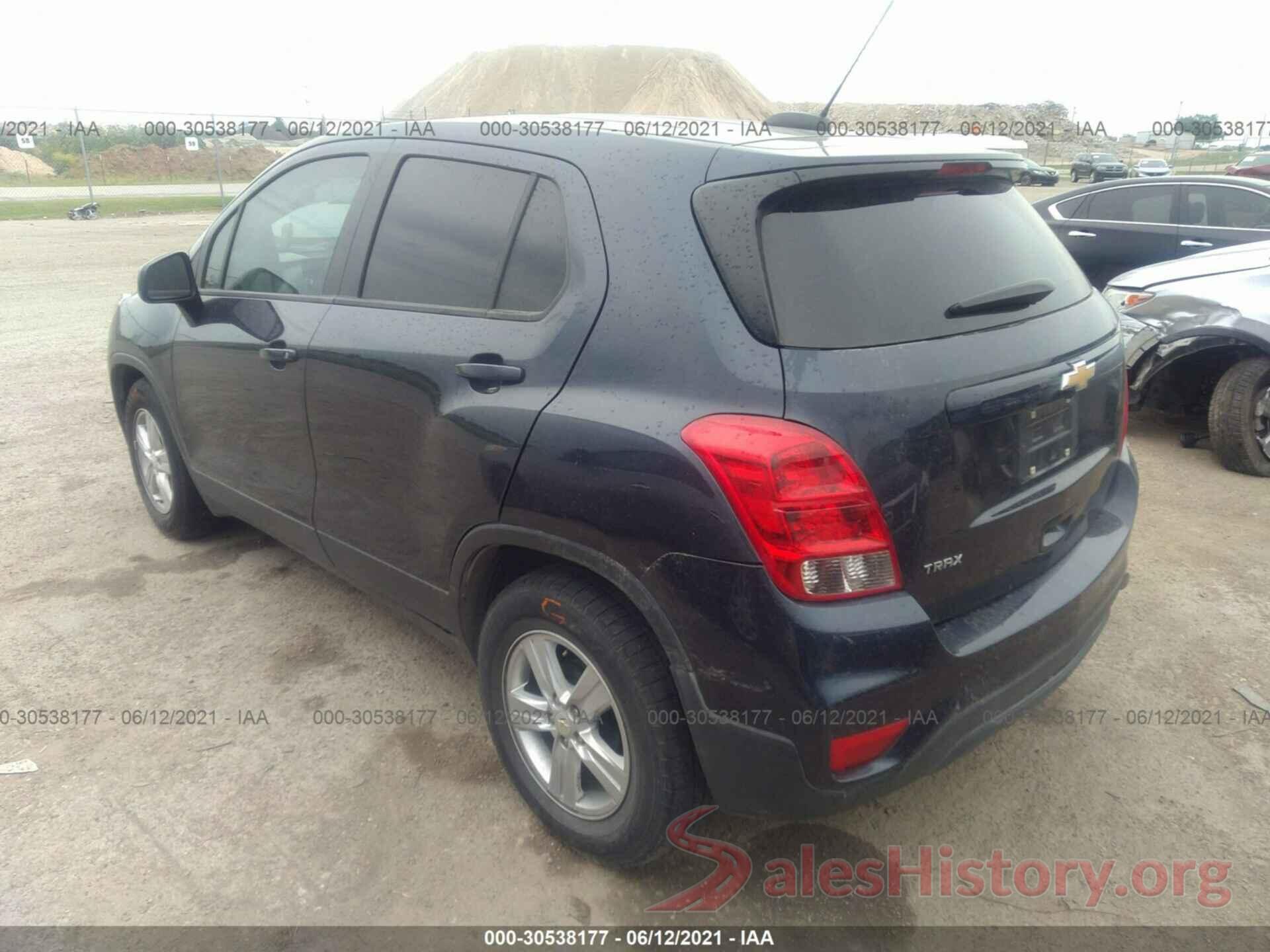 3GNCJKSB3KL232867 2019 CHEVROLET TRAX