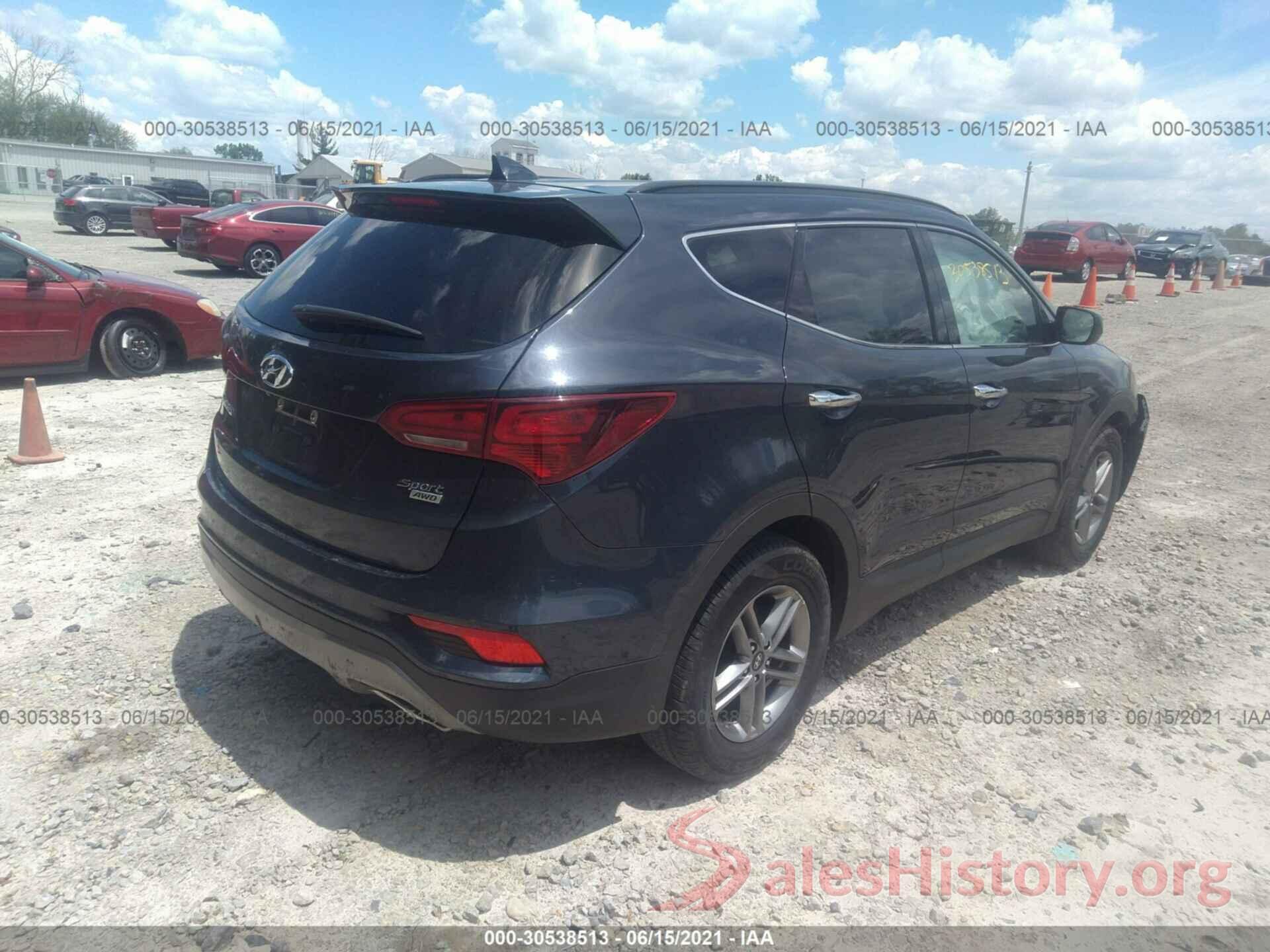 5NMZUDLB1HH037165 2017 HYUNDAI SANTA FE SPORT