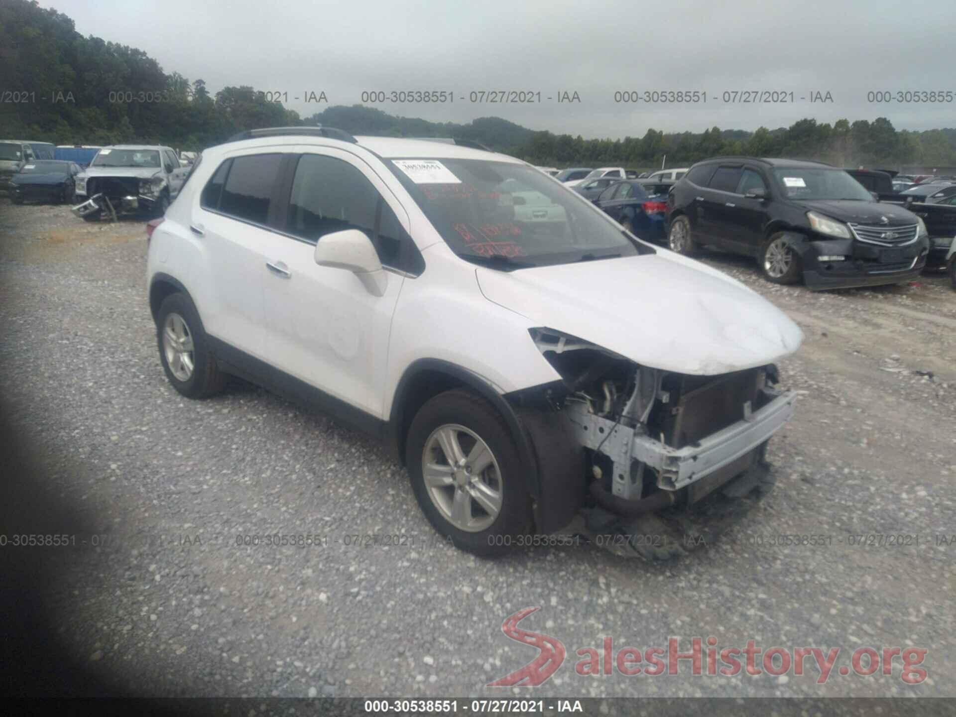 3GNCJLSB8HL270254 2017 CHEVROLET TRAX