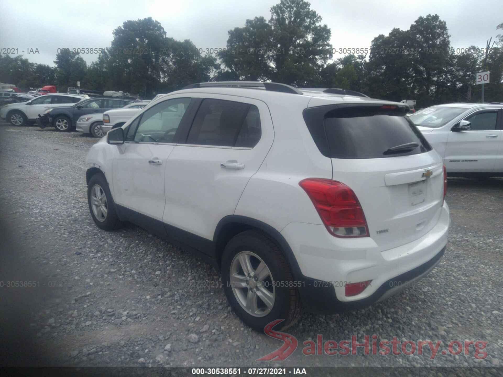 3GNCJLSB8HL270254 2017 CHEVROLET TRAX