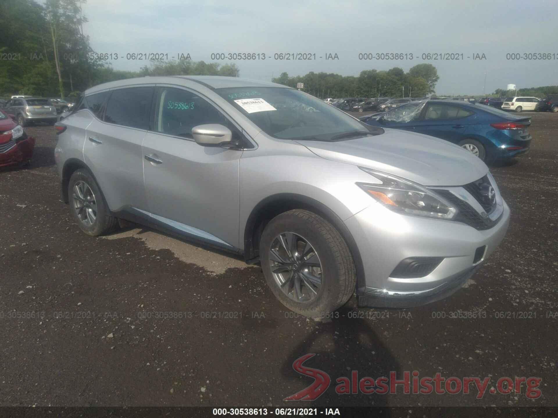 5N1AZ2MHXJN124525 2018 NISSAN MURANO