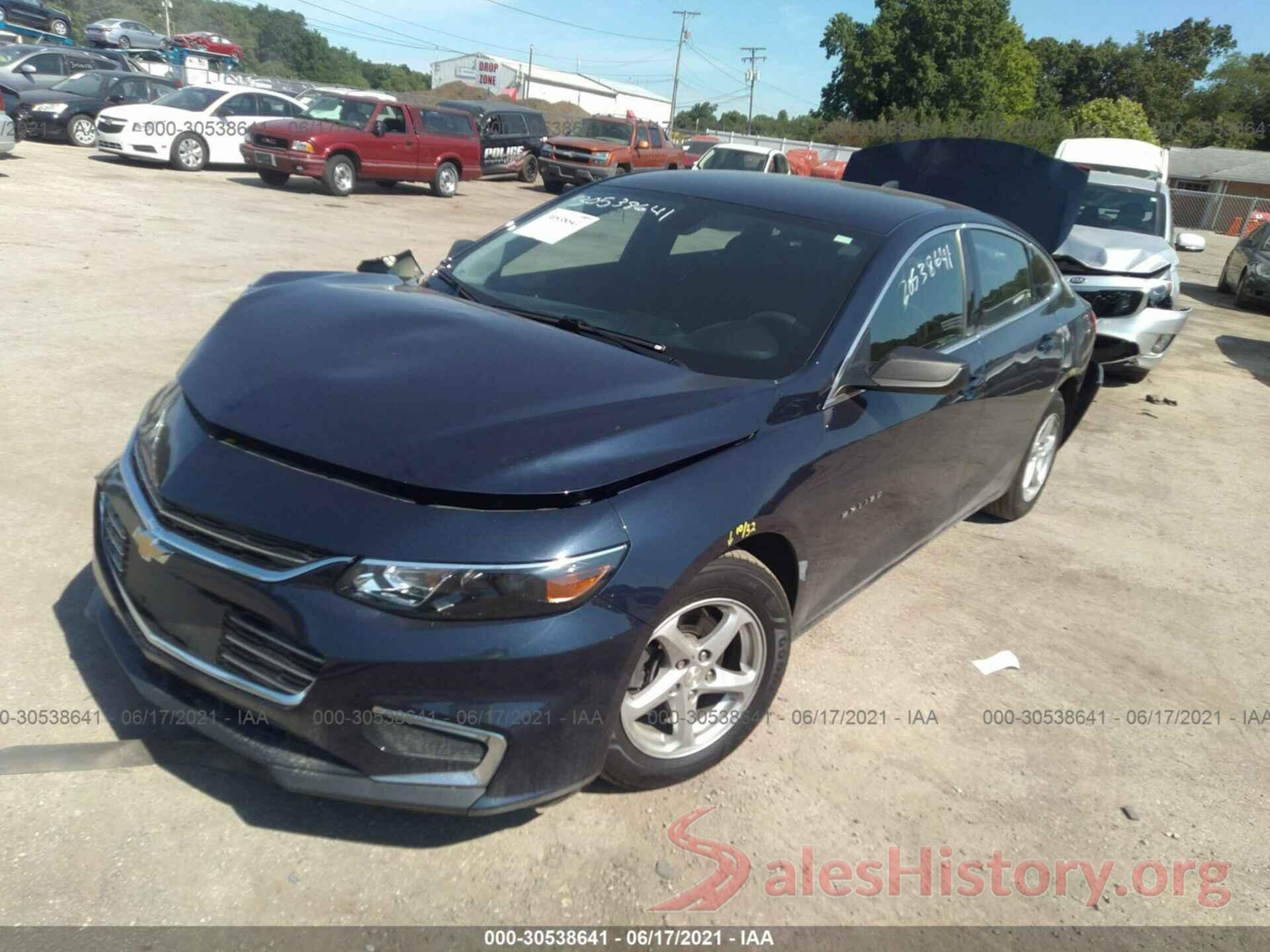 1G1ZB5ST2JF233262 2018 CHEVROLET MALIBU