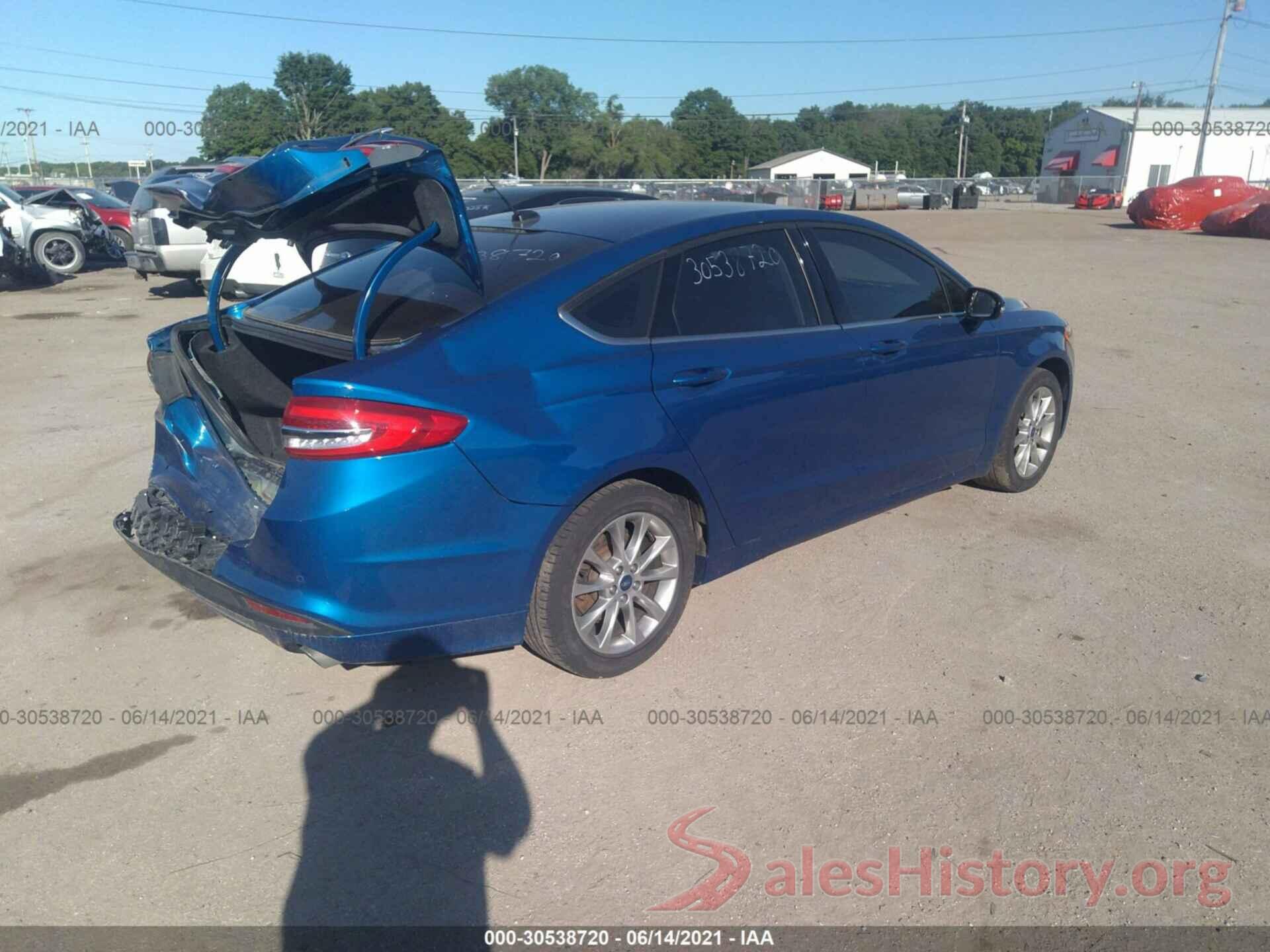 3FA6P0HDXHR205324 2017 FORD FUSION