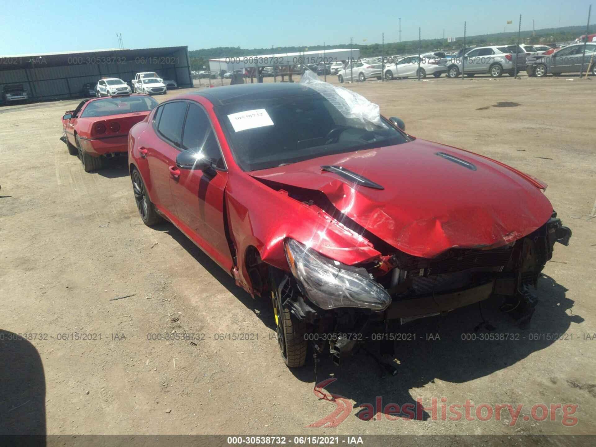 KNAE55LC6J6022087 2018 KIA STINGER