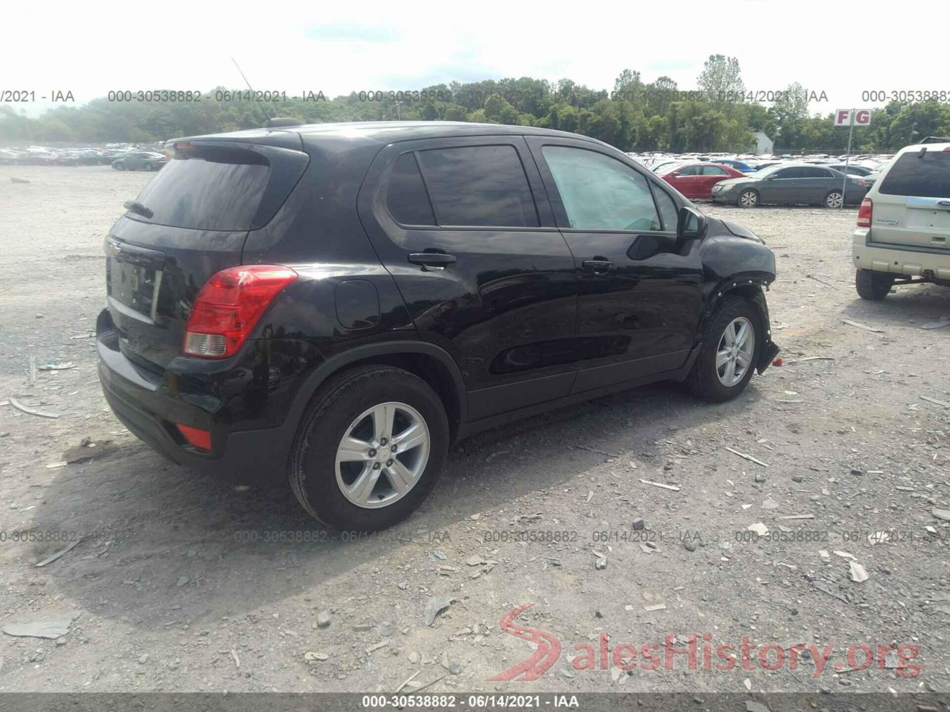 3GNCJKSB4KL354783 2019 CHEVROLET TRAX