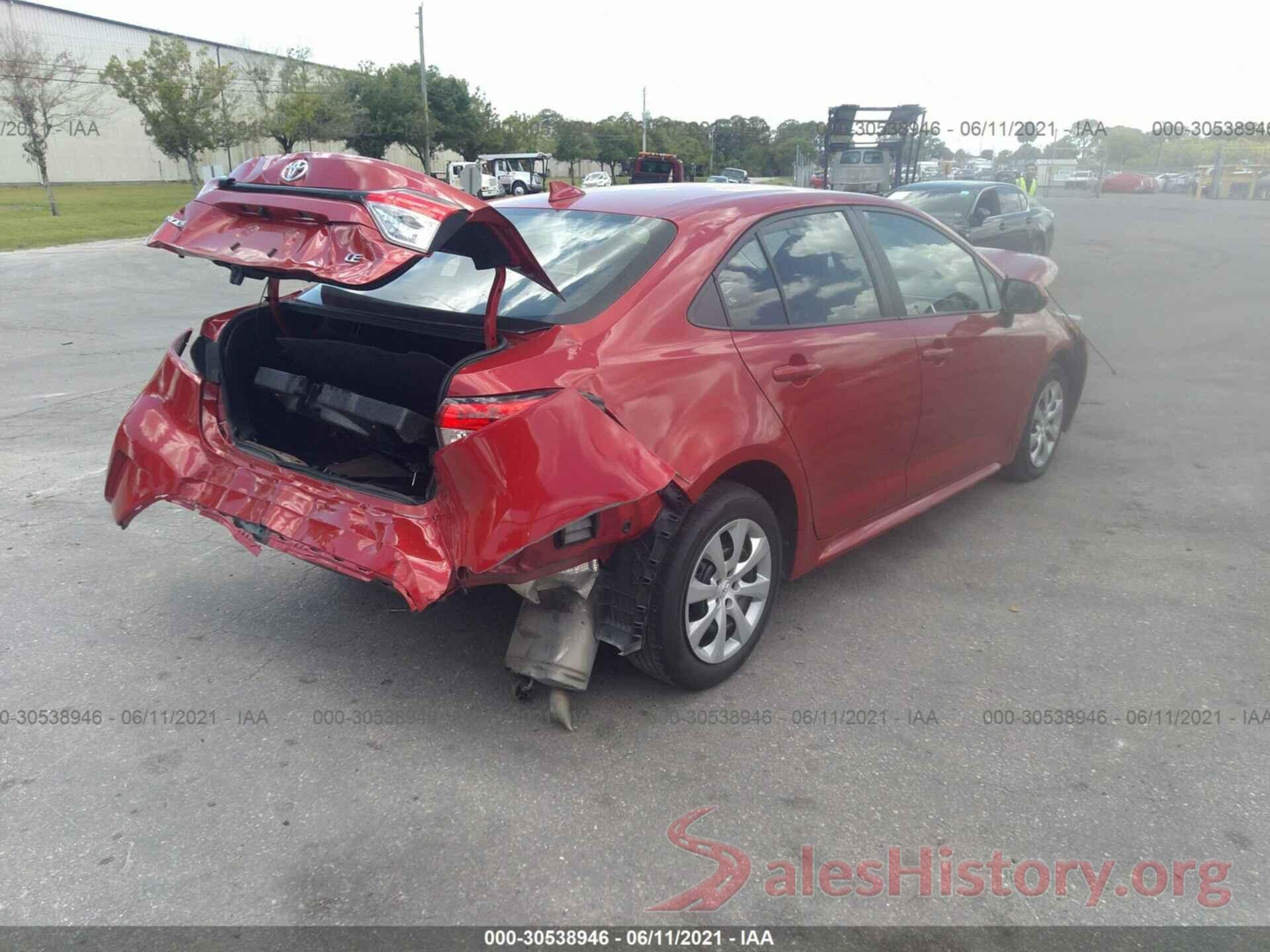 5YFEPRAE3LP075320 2020 TOYOTA COROLLA