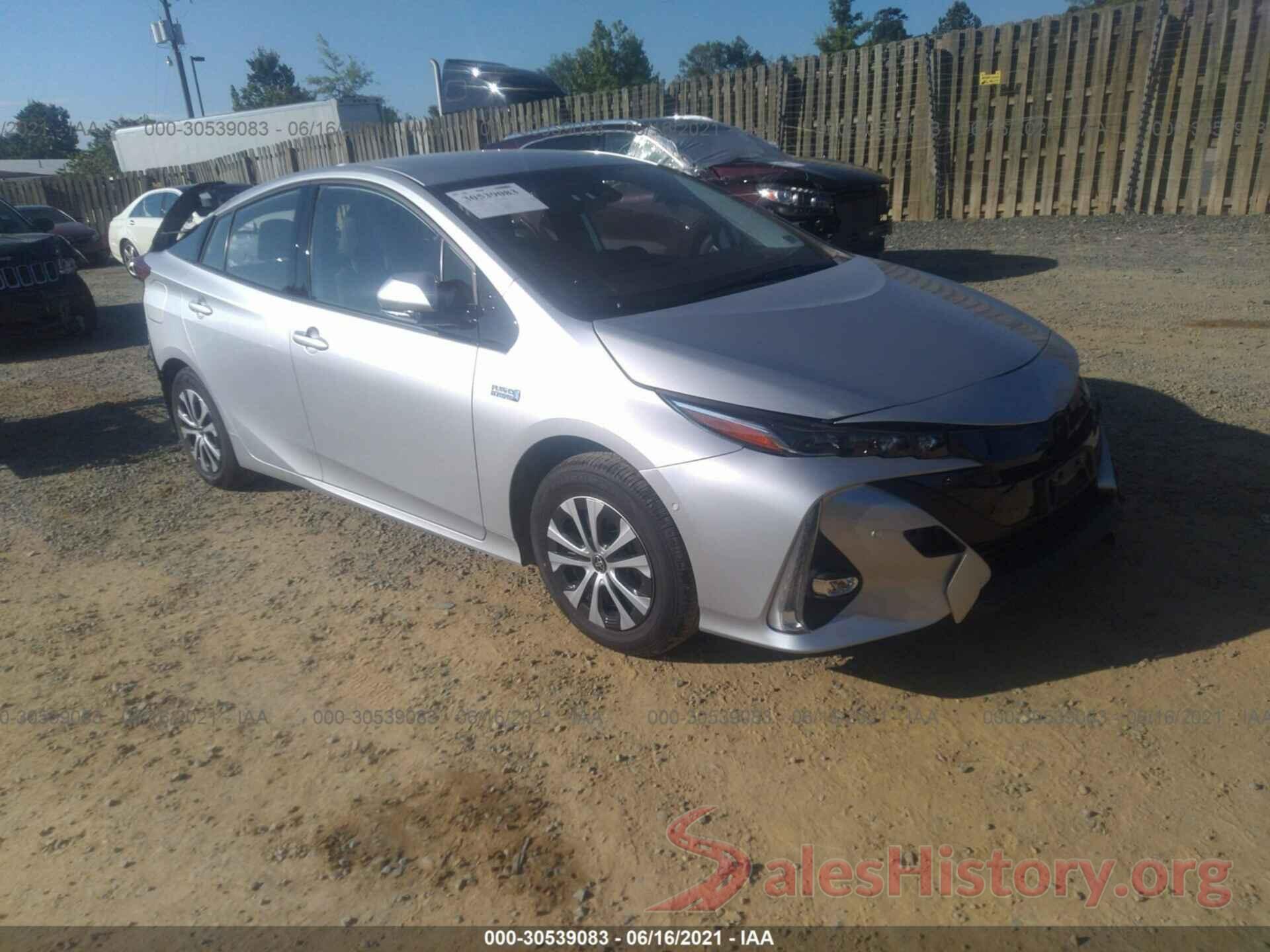 JTDKARFP9L3135267 2020 TOYOTA PRIUS PRIME