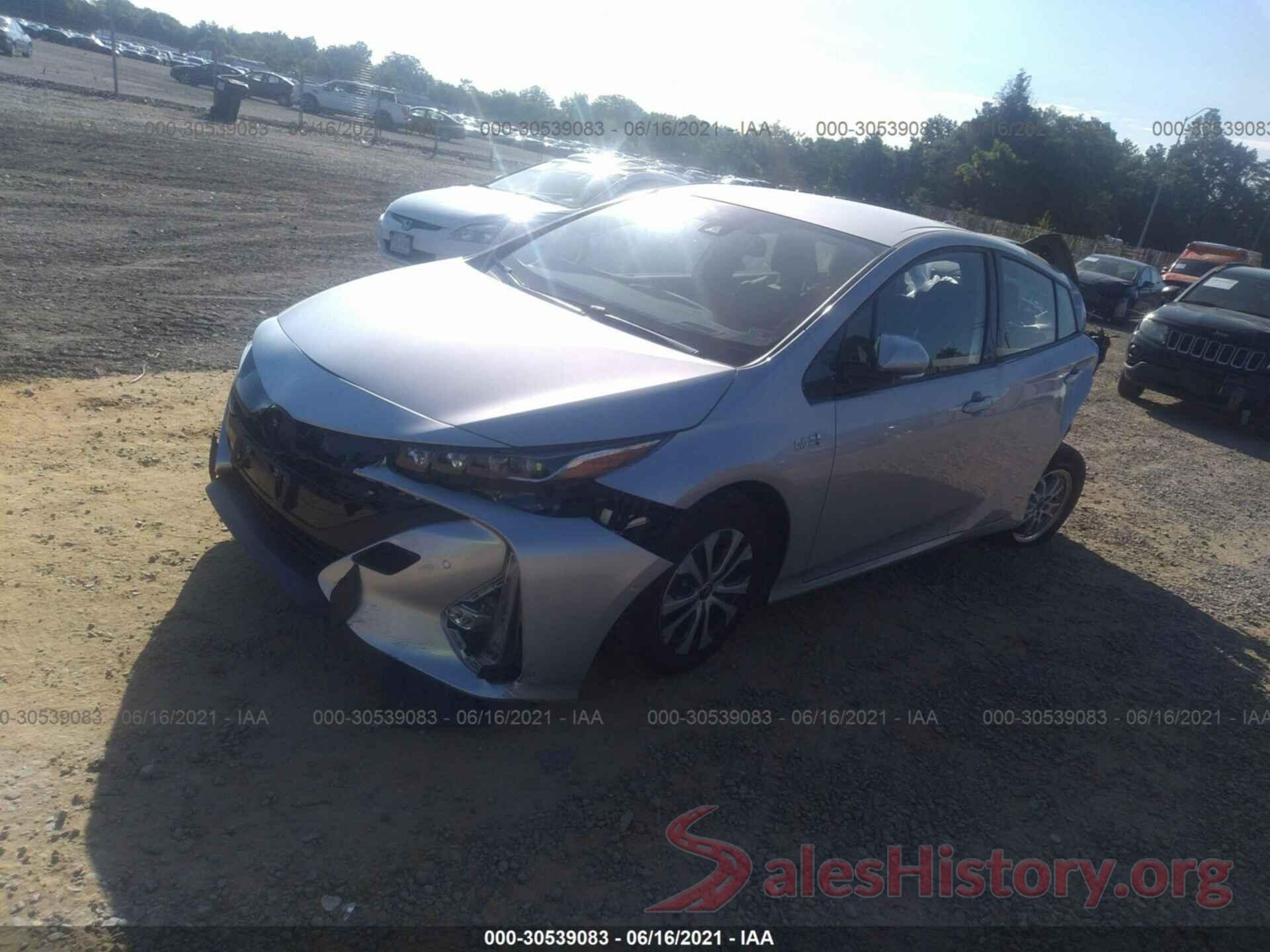 JTDKARFP9L3135267 2020 TOYOTA PRIUS PRIME