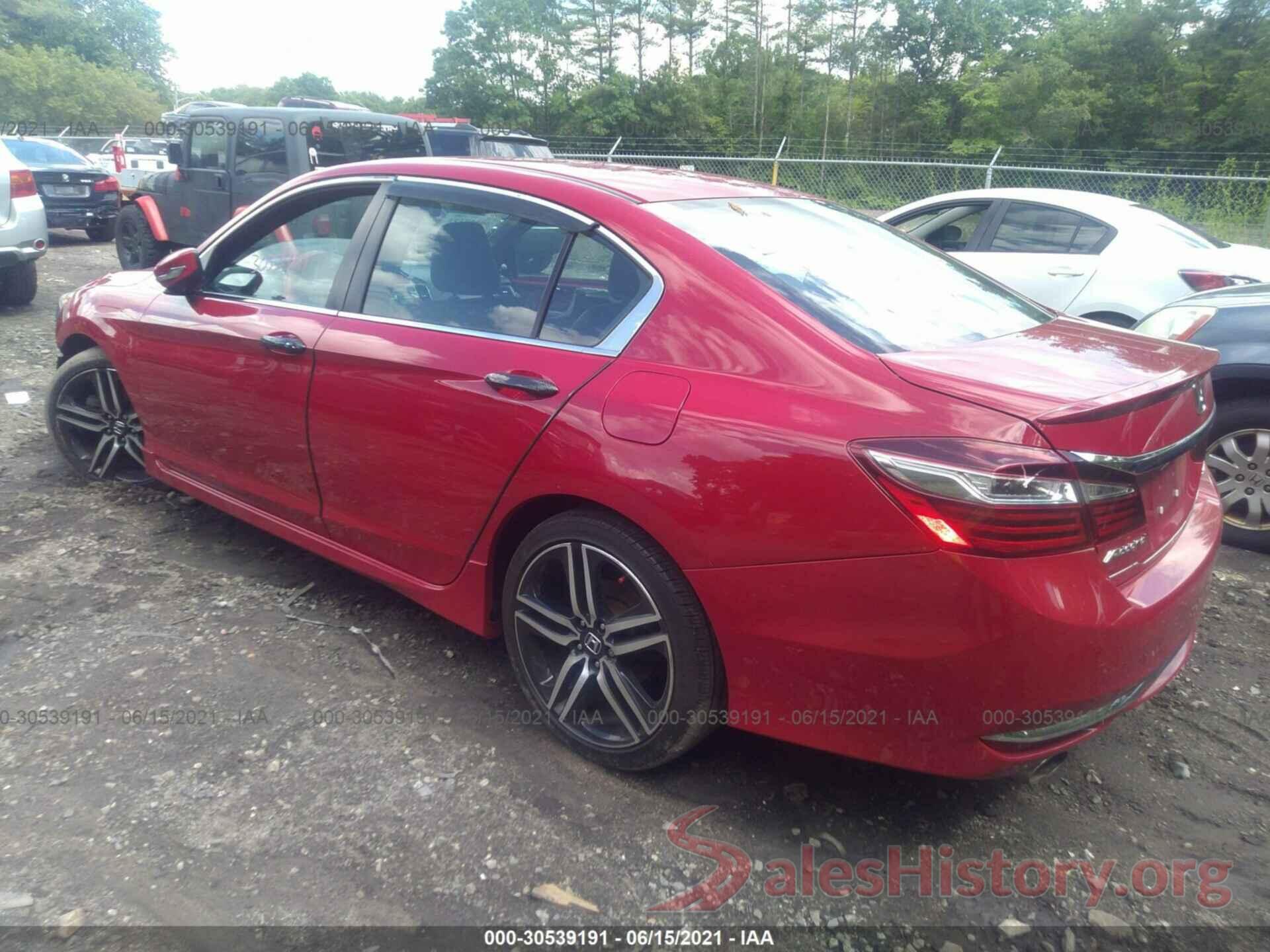 1HGCR2F50GA227955 2016 HONDA ACCORD SEDAN