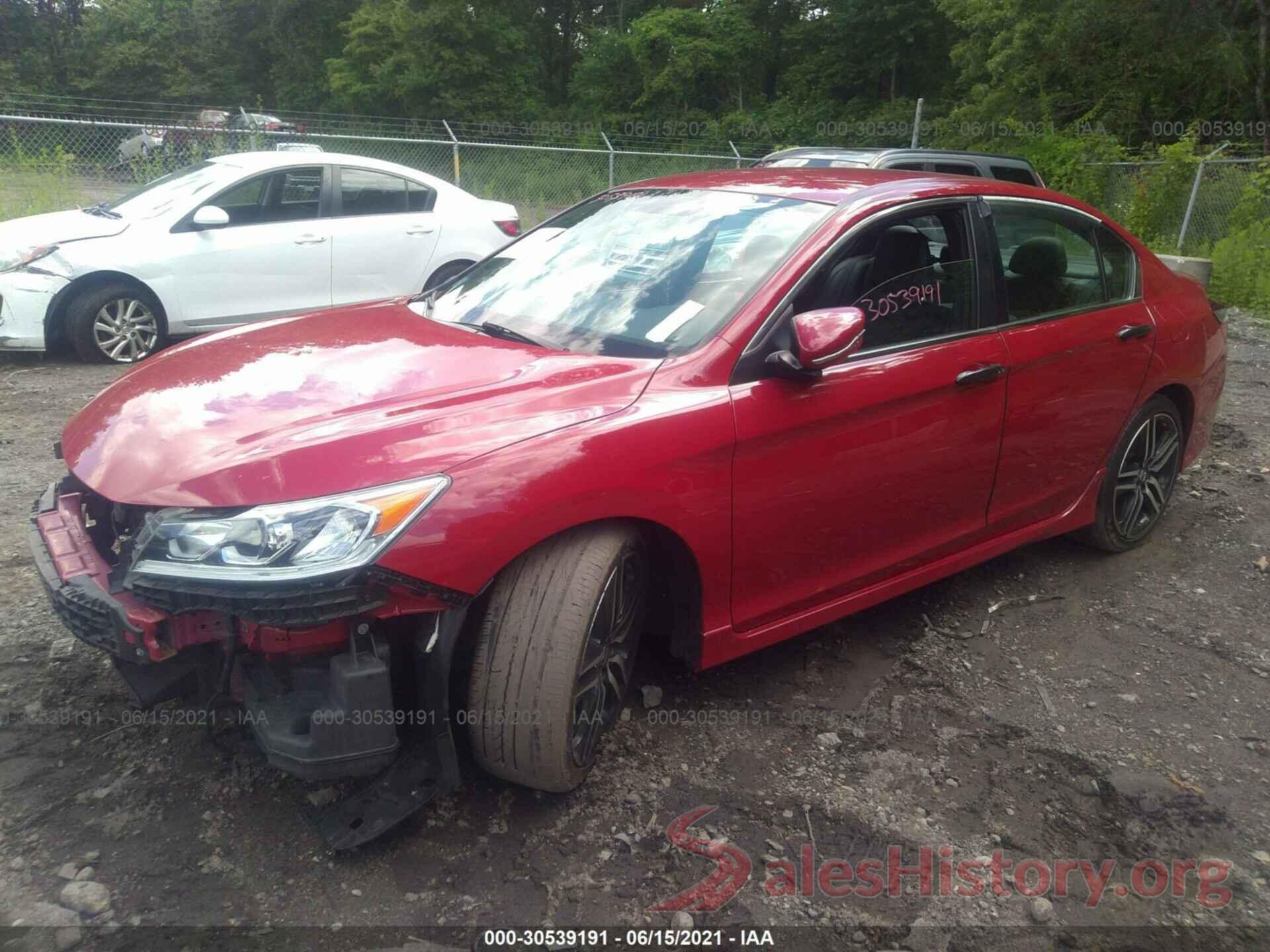 1HGCR2F50GA227955 2016 HONDA ACCORD SEDAN