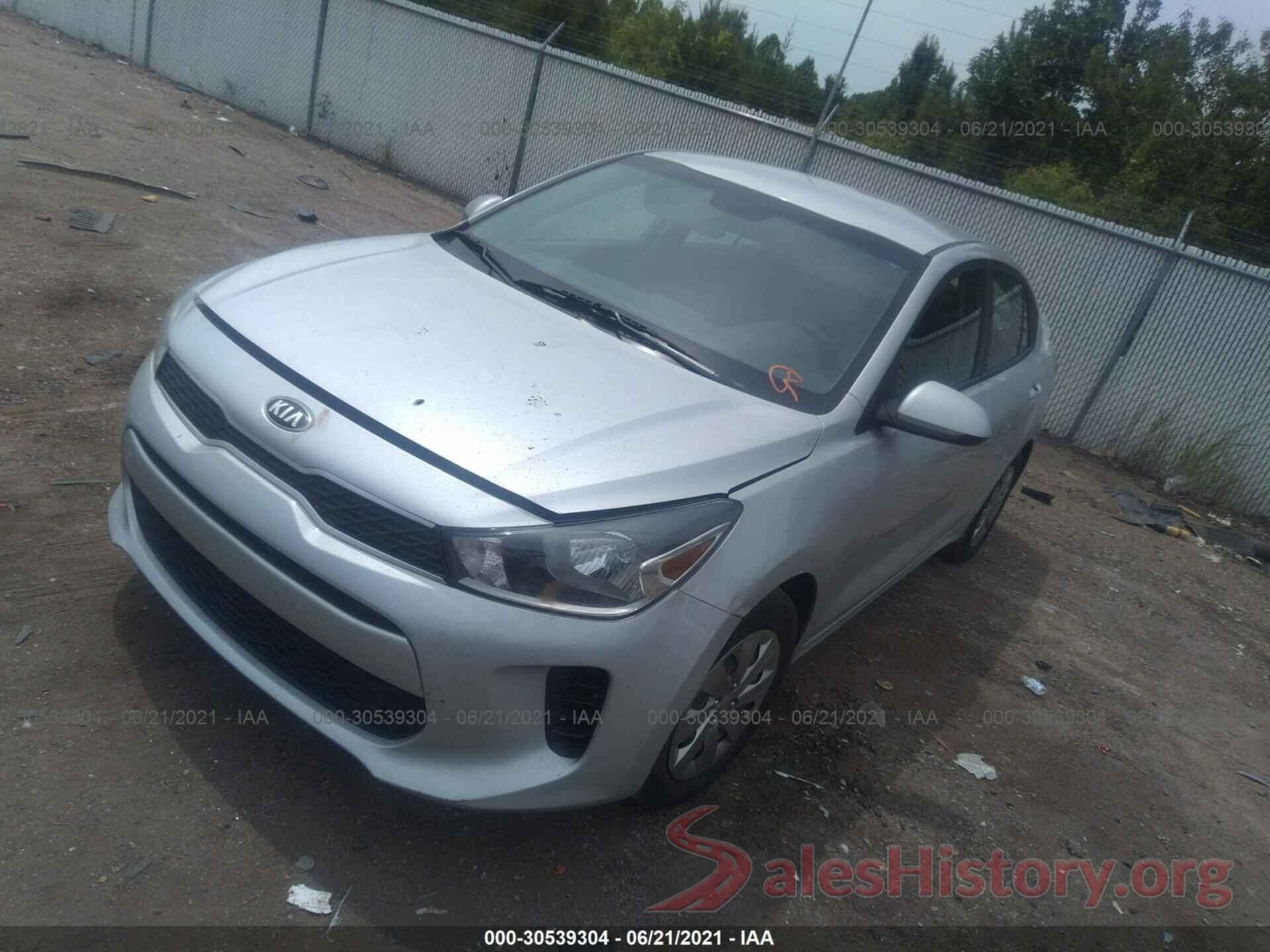 3KPA24AB2JE053815 2018 KIA RIO