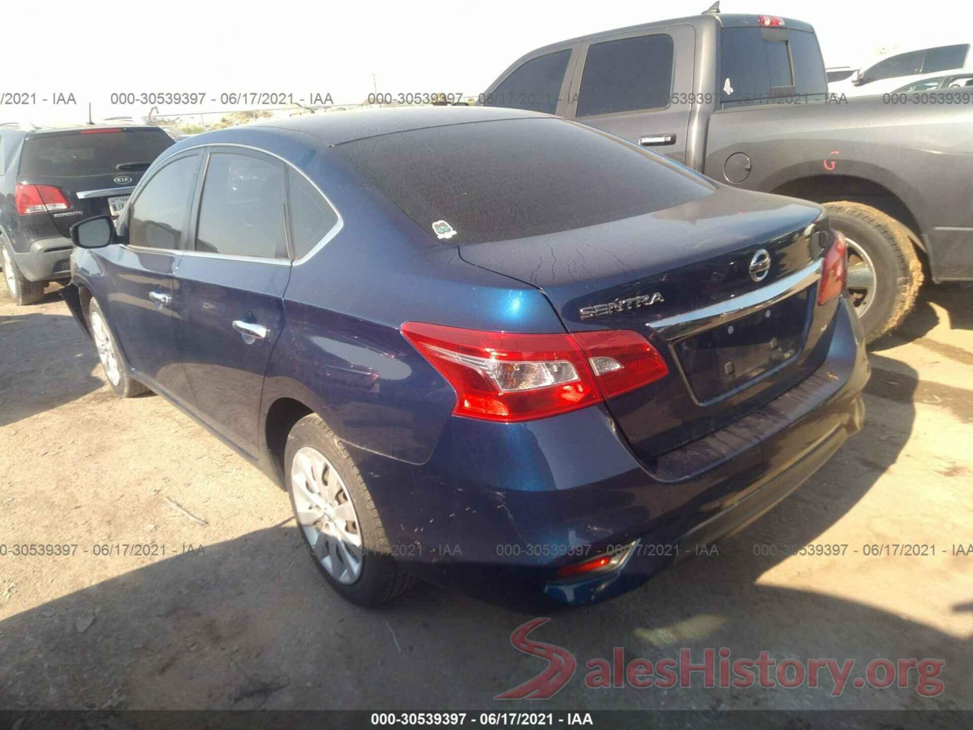 3N1AB7AP3GY222263 2016 NISSAN SENTRA