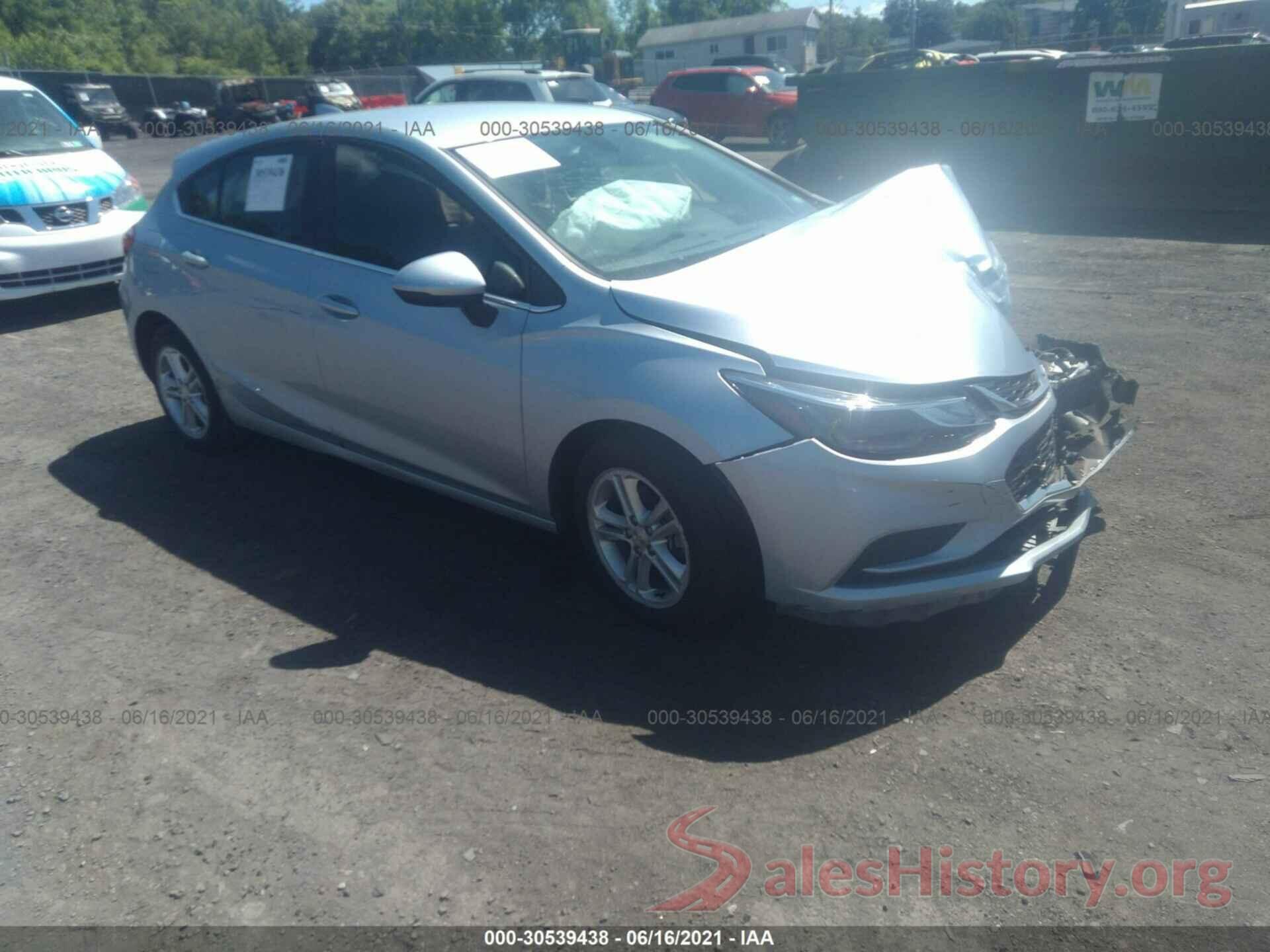 3G1BE6SM3JS622205 2018 CHEVROLET CRUZE