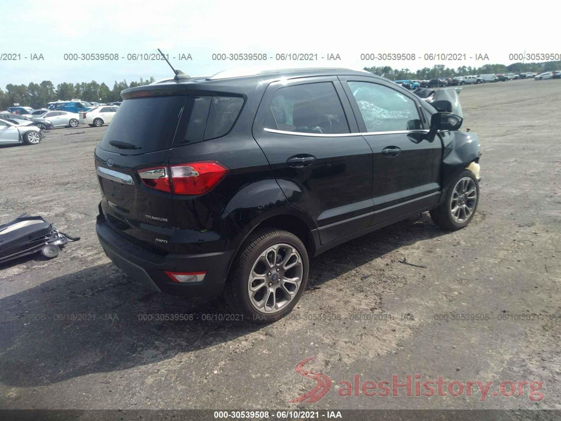 MAJ6S3KLXMC403183 2021 FORD ECOSPORT