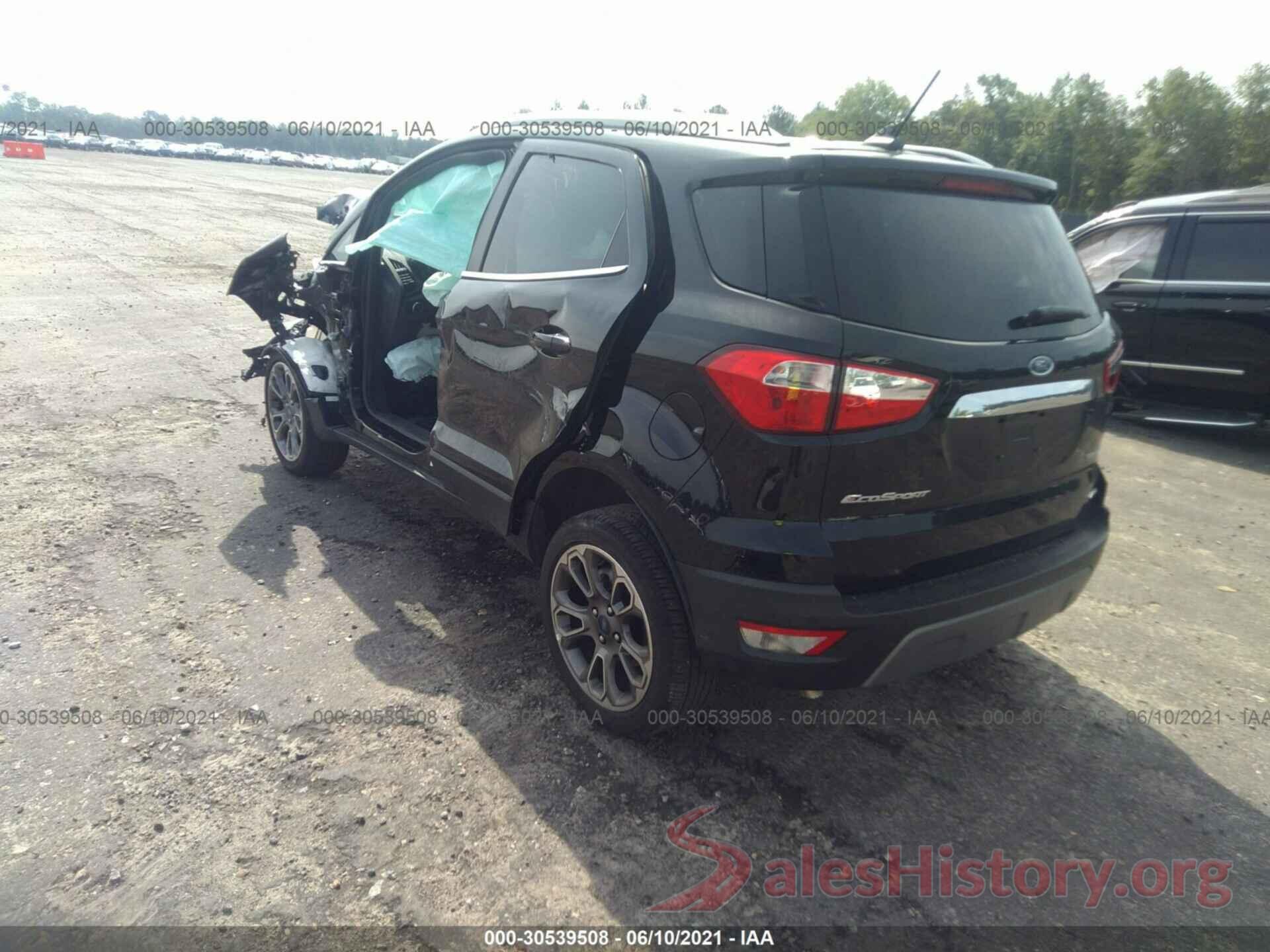 MAJ6S3KLXMC403183 2021 FORD ECOSPORT