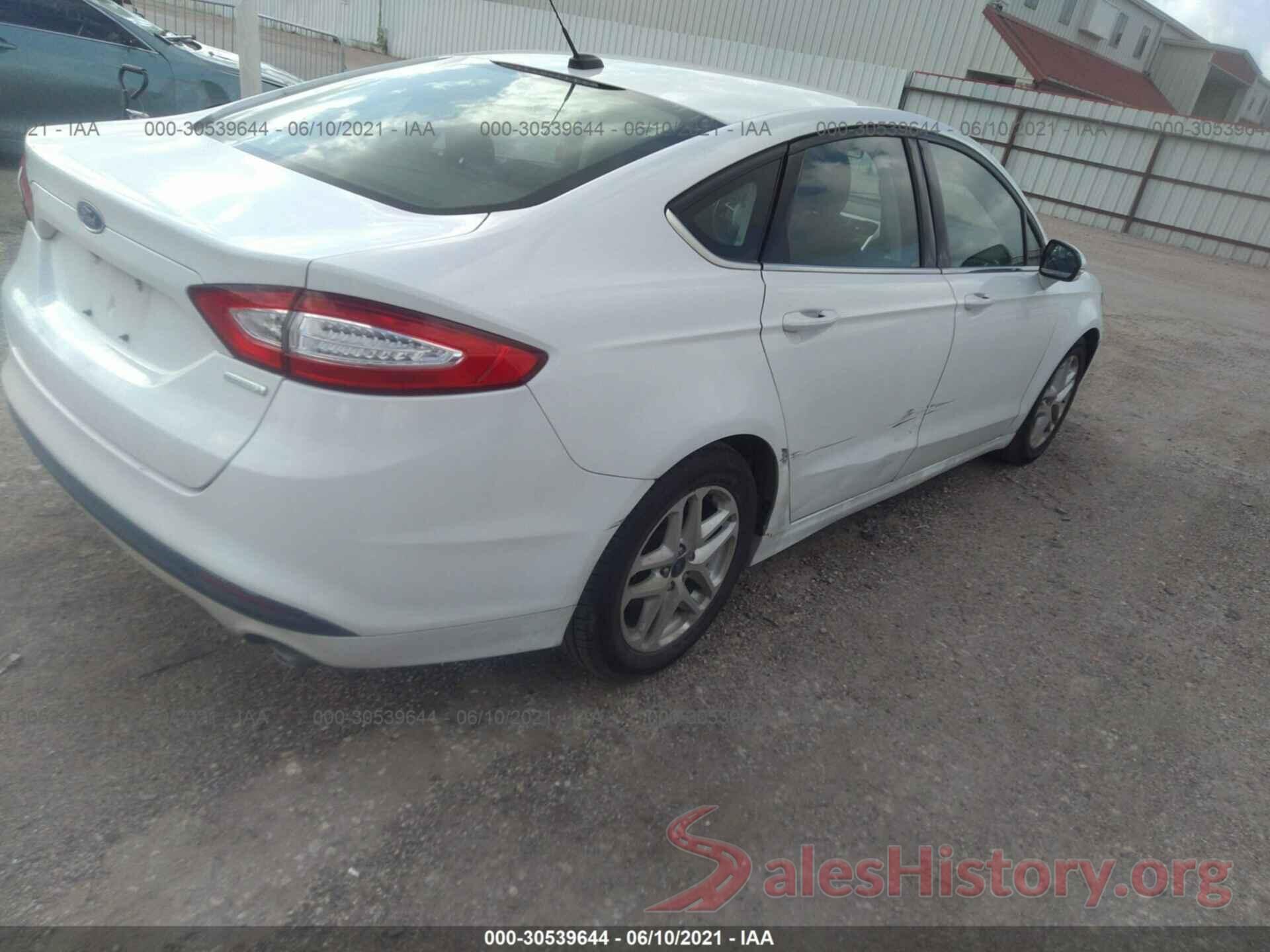 3FA6P0HD9GR261124 2016 FORD FUSION