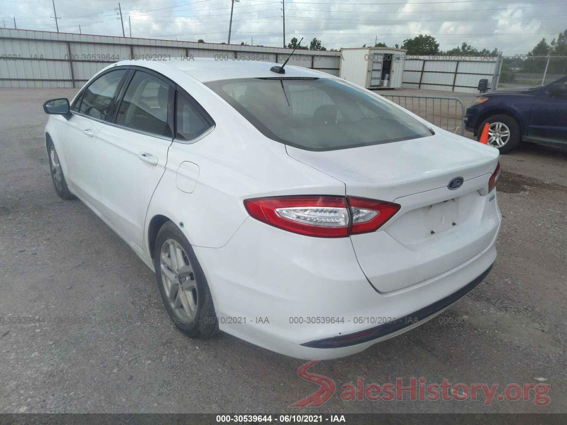 3FA6P0HD9GR261124 2016 FORD FUSION