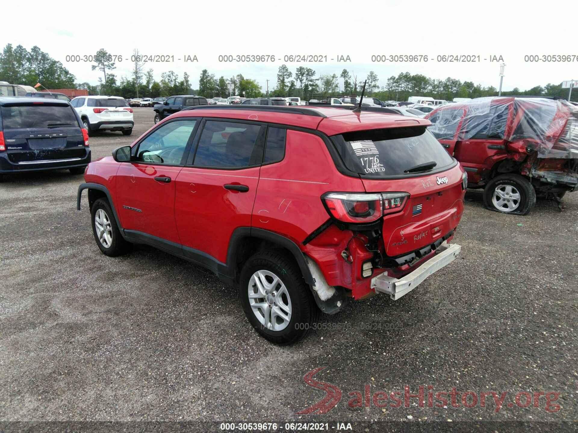 3C4NJDAB9HT698648 2017 JEEP COMPASS