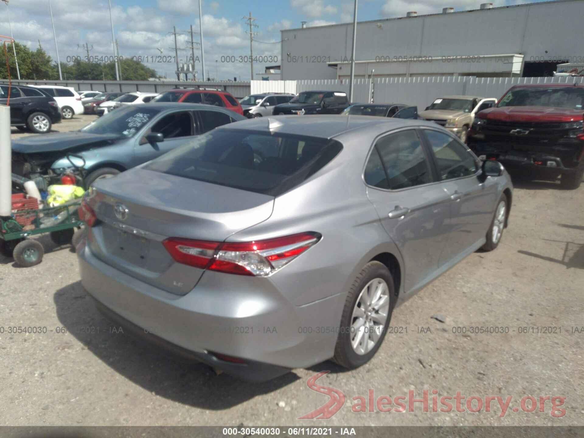 4T1B11HK8KU770861 2019 TOYOTA CAMRY