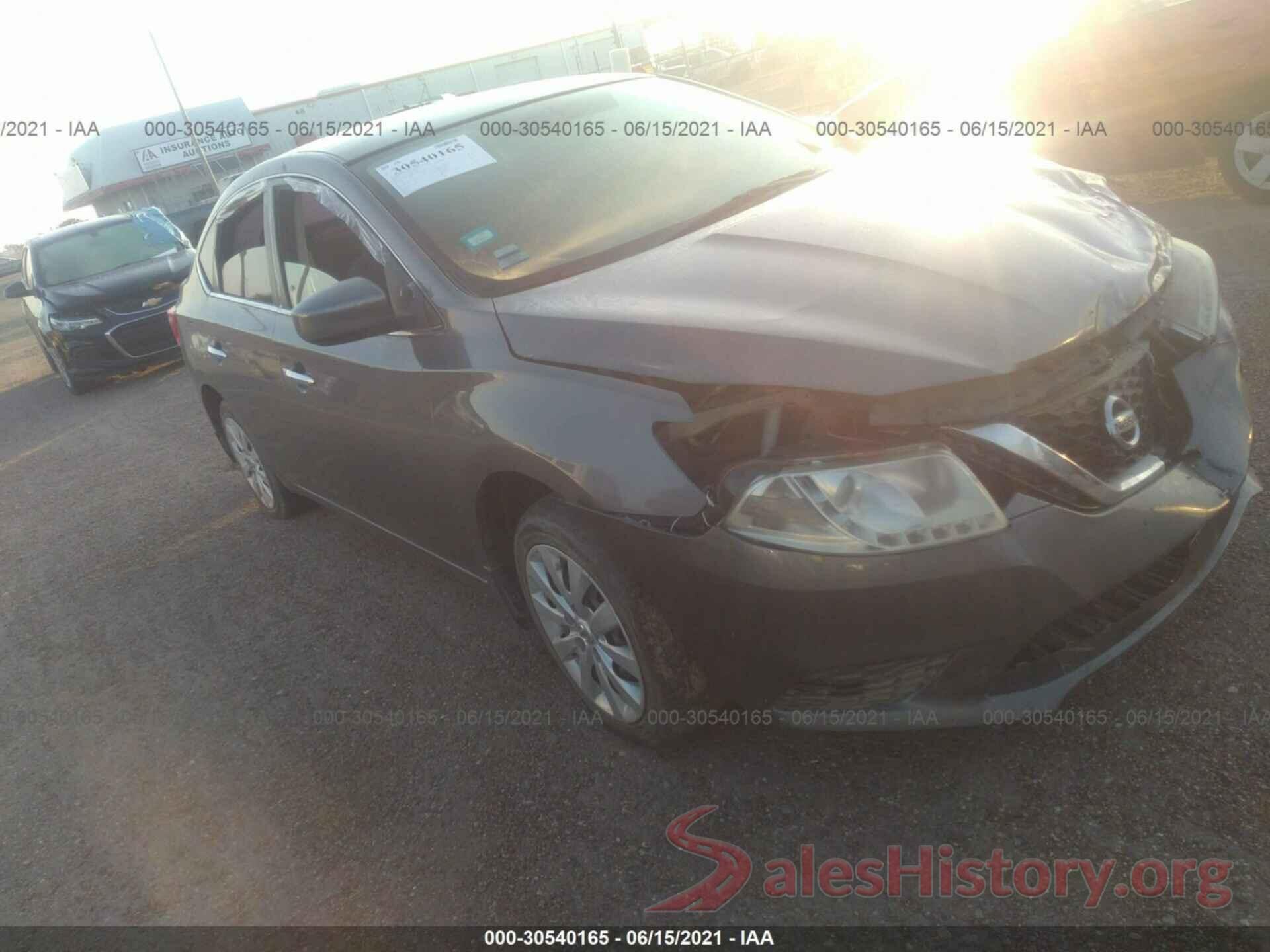 3N1AB7AP7GY324911 2016 NISSAN SENTRA