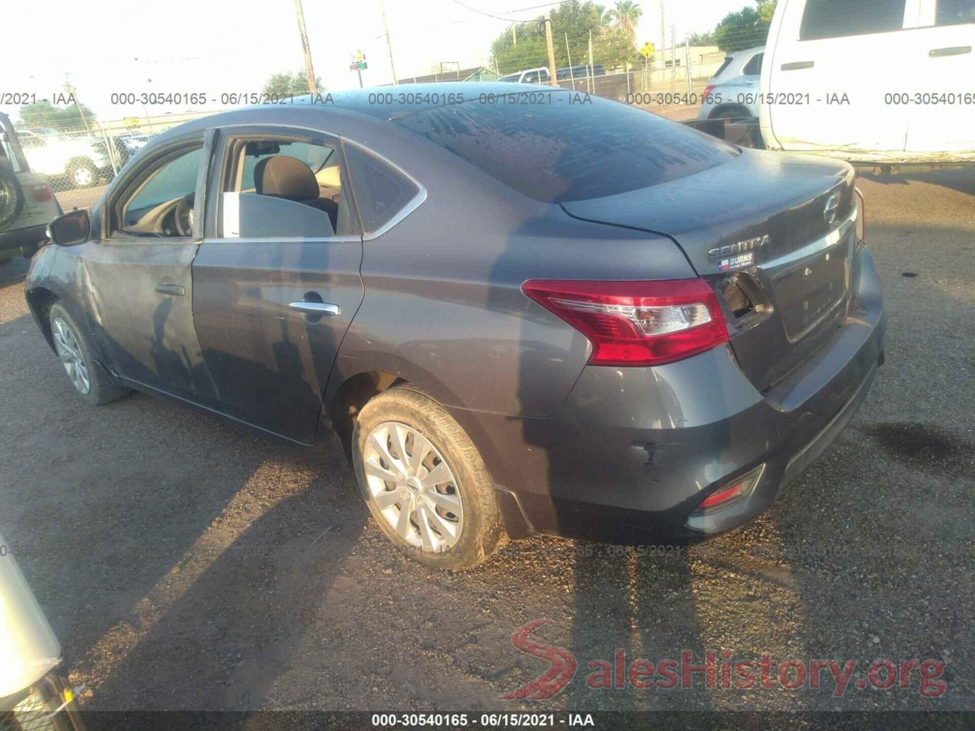 3N1AB7AP7GY324911 2016 NISSAN SENTRA