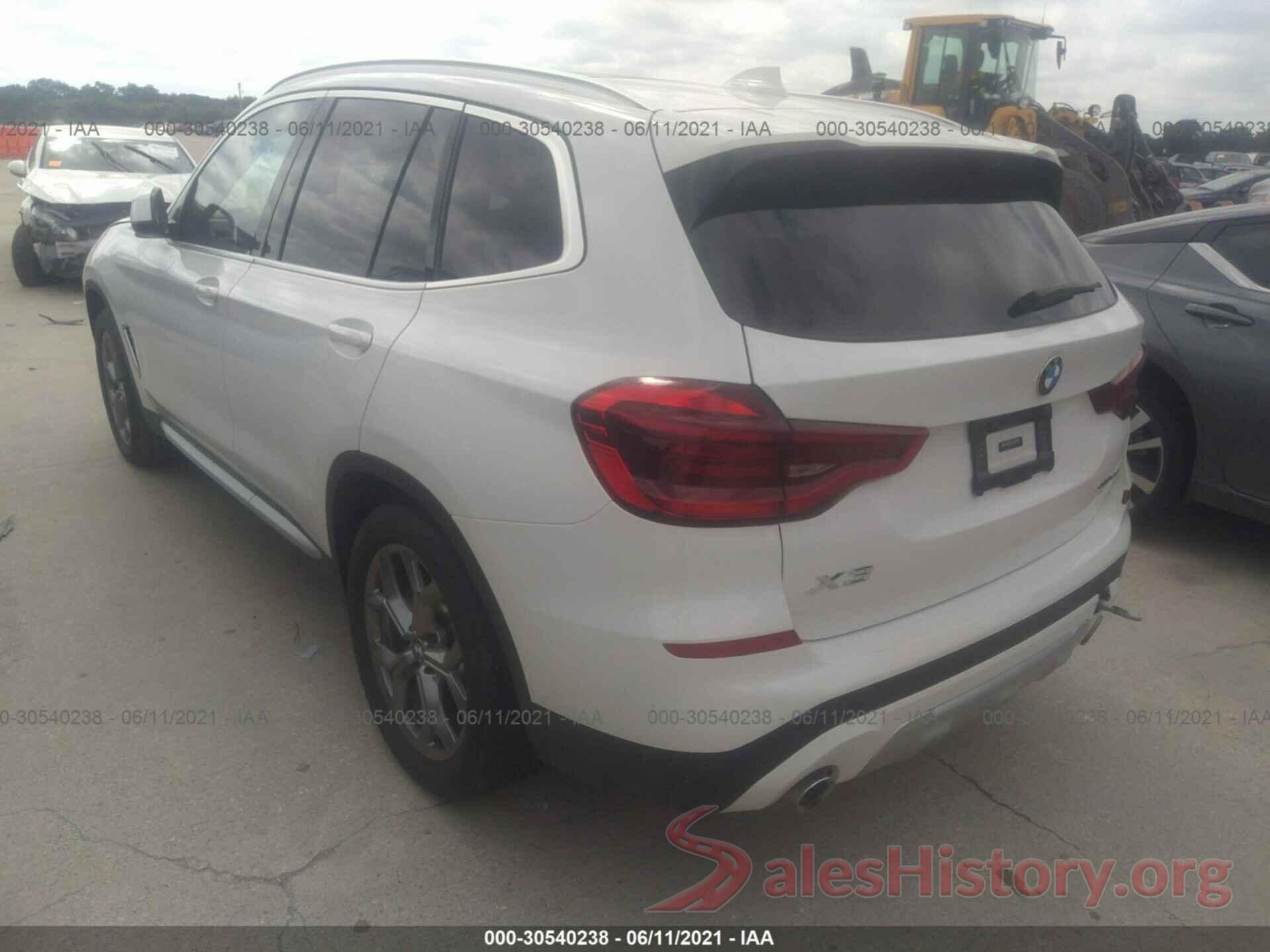 5UXTY3C05M9F20264 2021 BMW X3