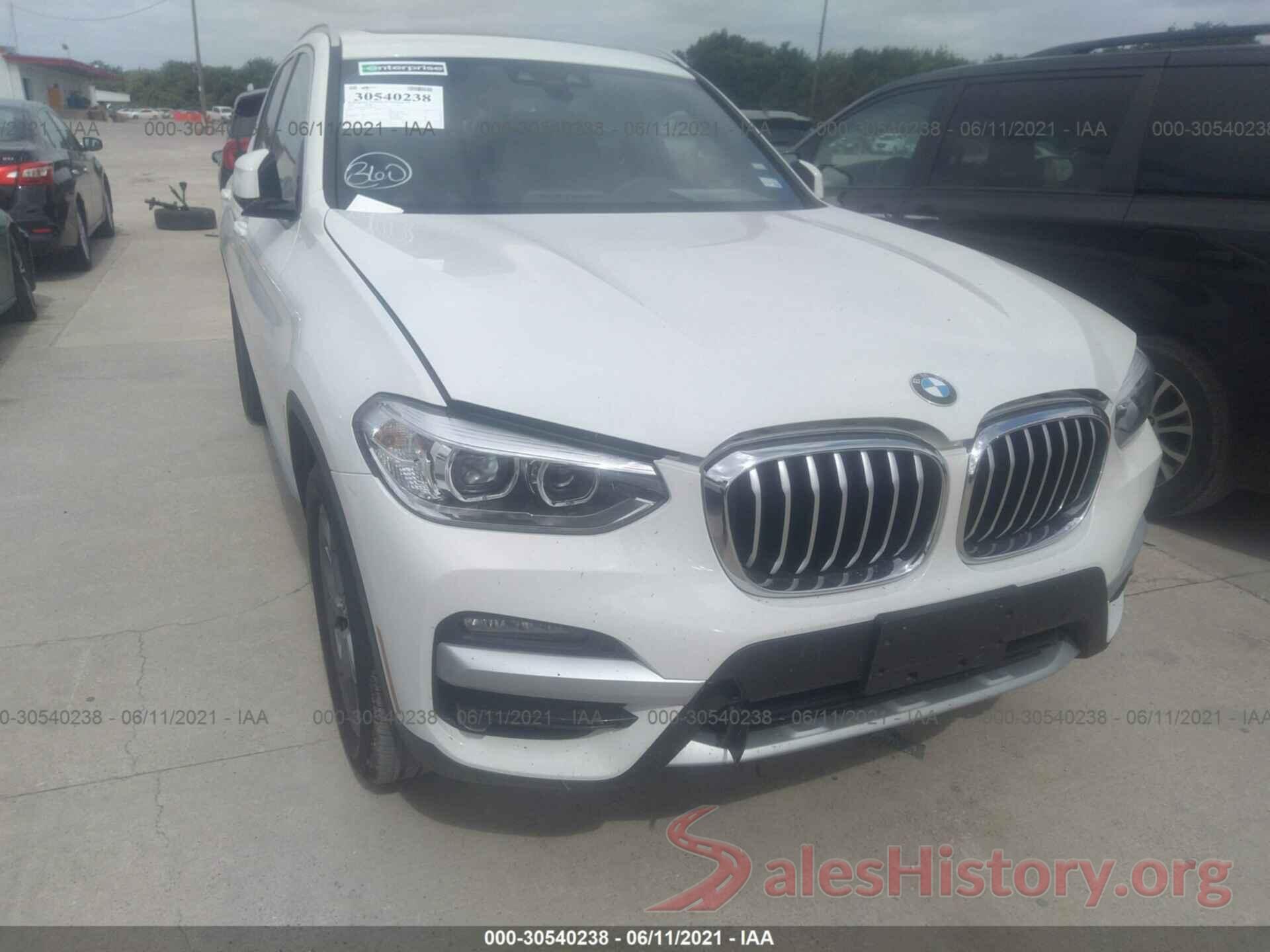 5UXTY3C05M9F20264 2021 BMW X3