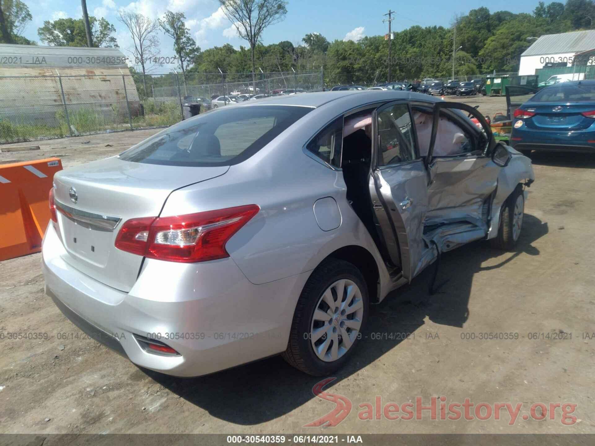 3N1AB7AP9KY206383 2019 NISSAN SENTRA