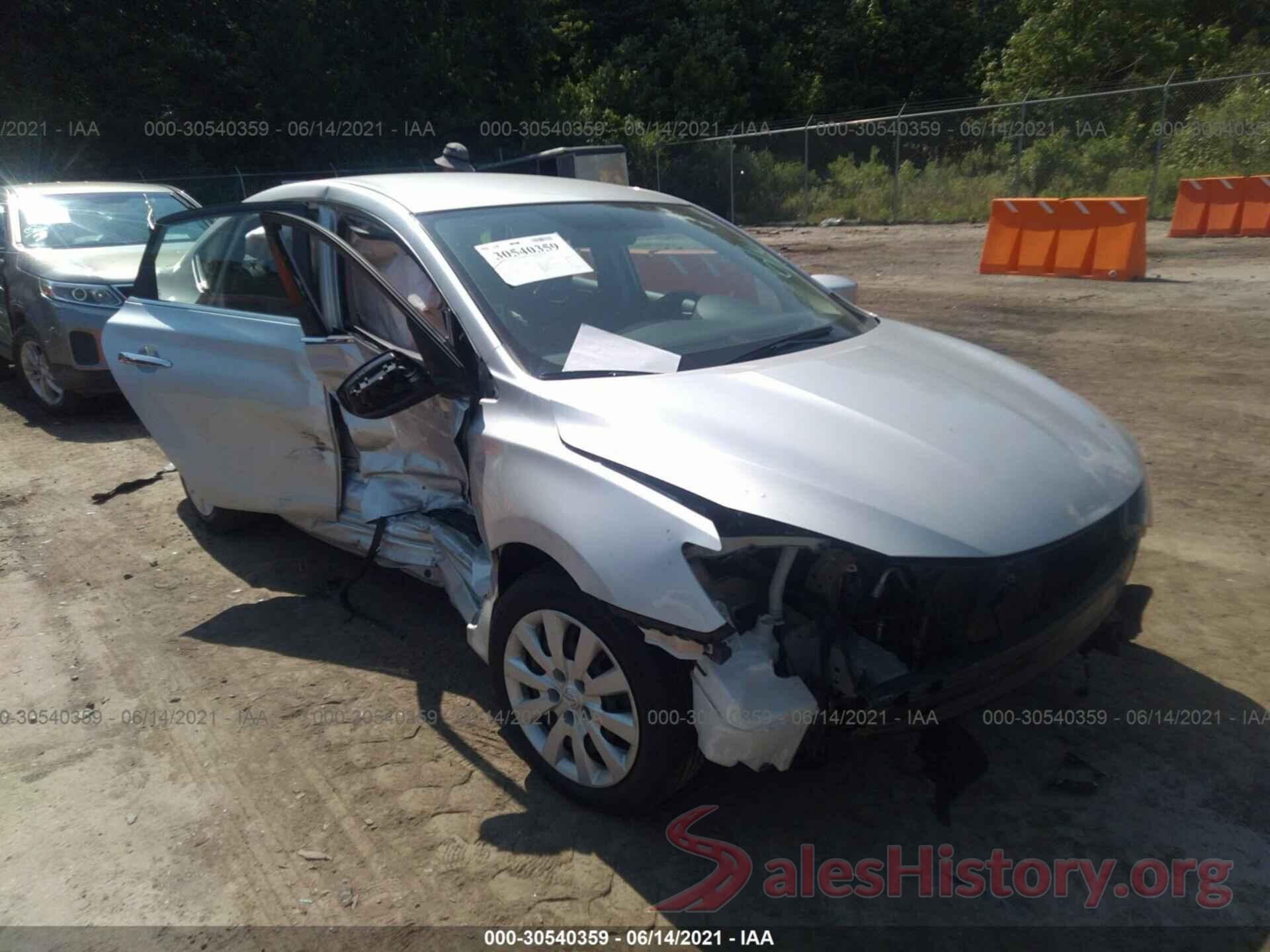 3N1AB7AP9KY206383 2019 NISSAN SENTRA