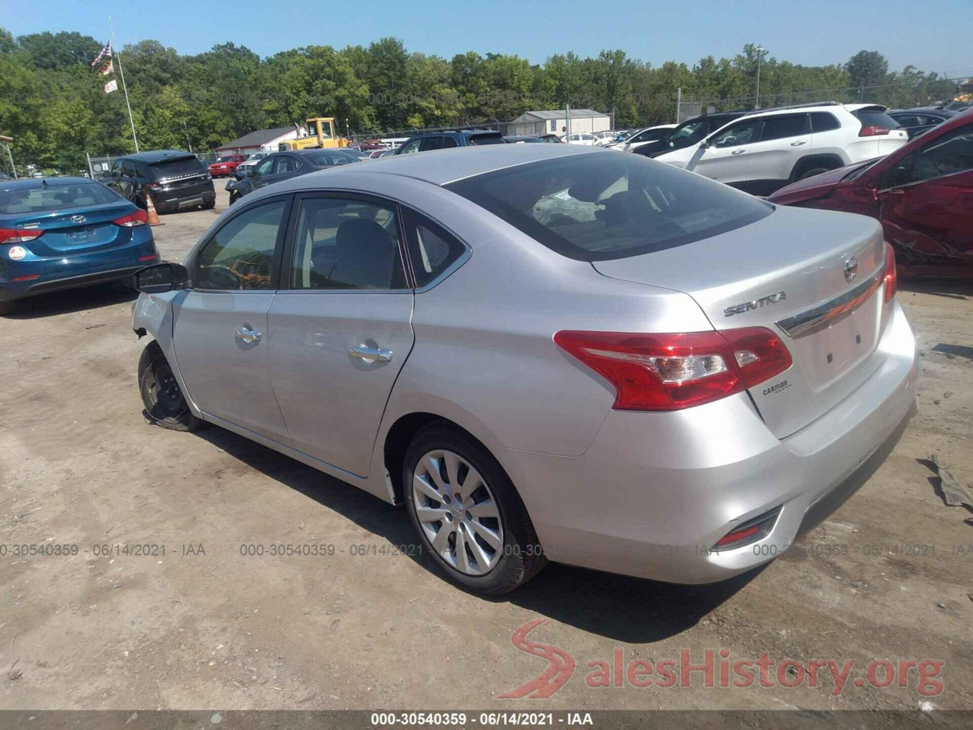 3N1AB7AP9KY206383 2019 NISSAN SENTRA