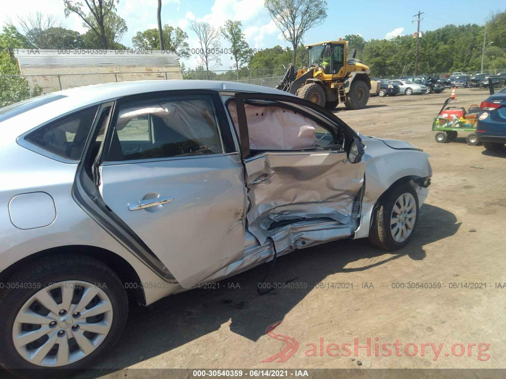 3N1AB7AP9KY206383 2019 NISSAN SENTRA