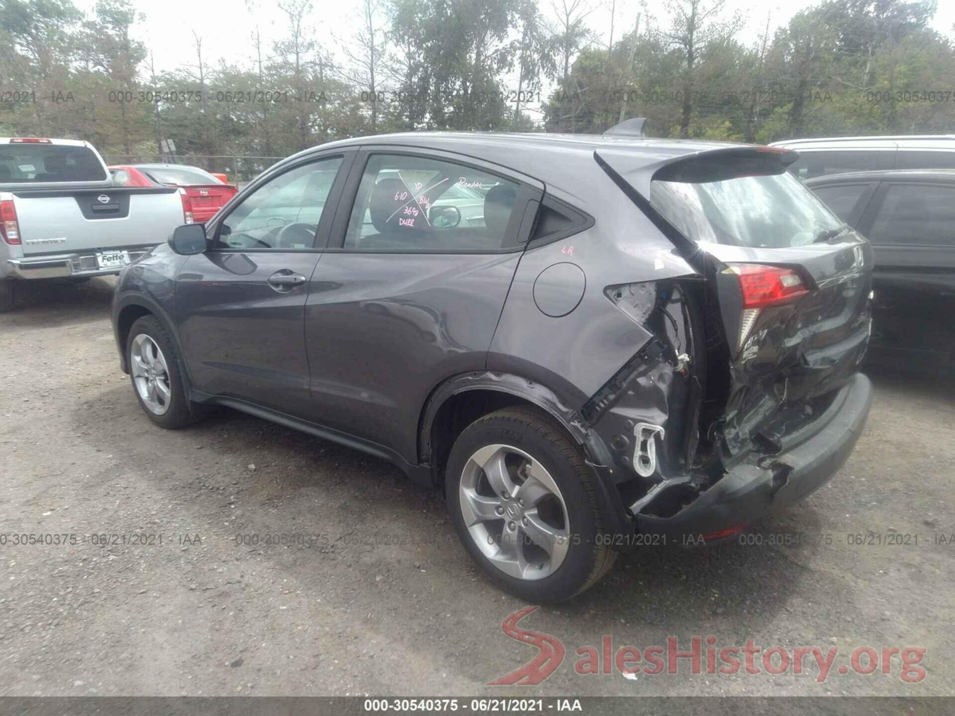 3CZRU6H32KG734175 2019 HONDA HR-V