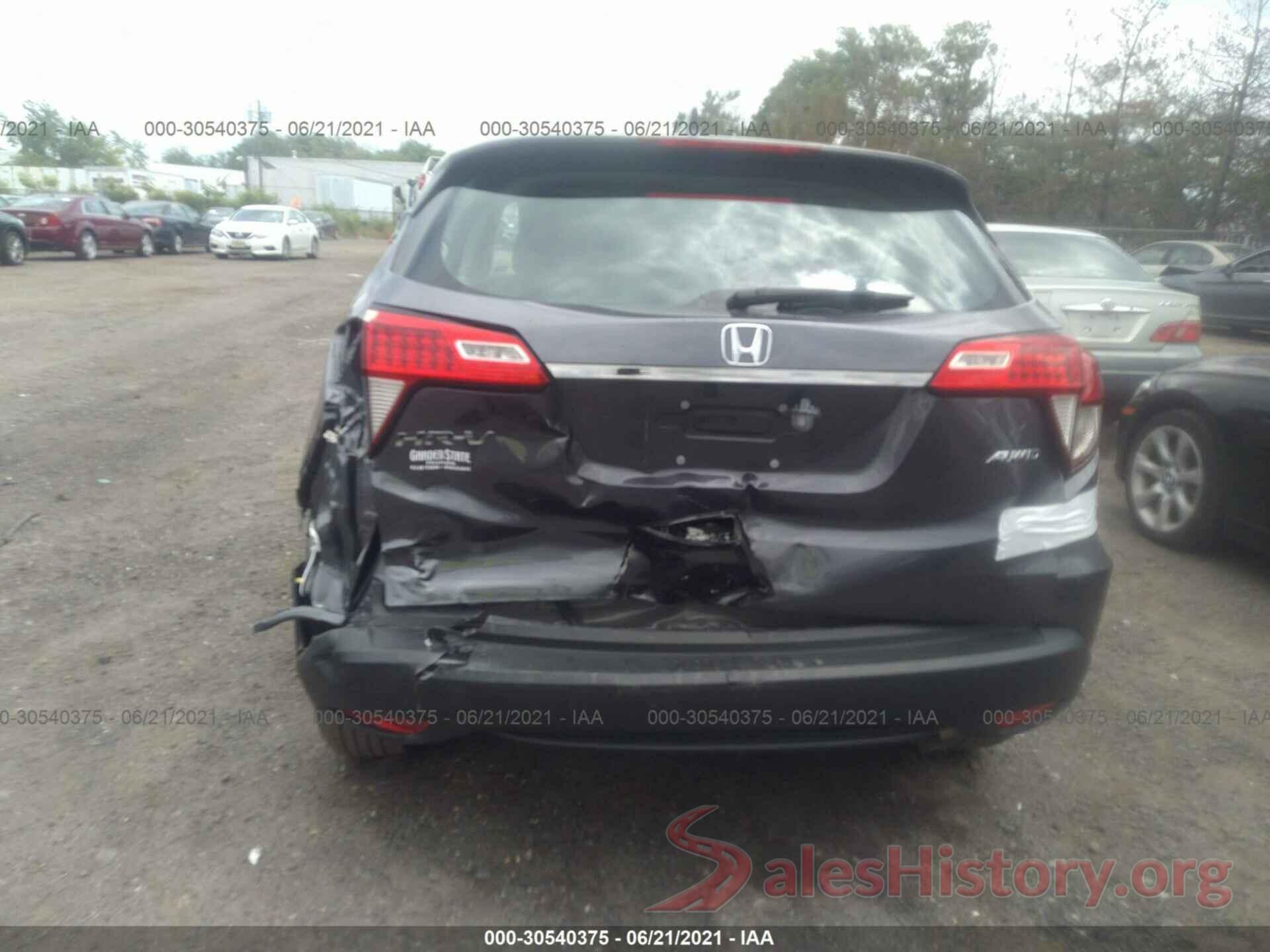 3CZRU6H32KG734175 2019 HONDA HR-V