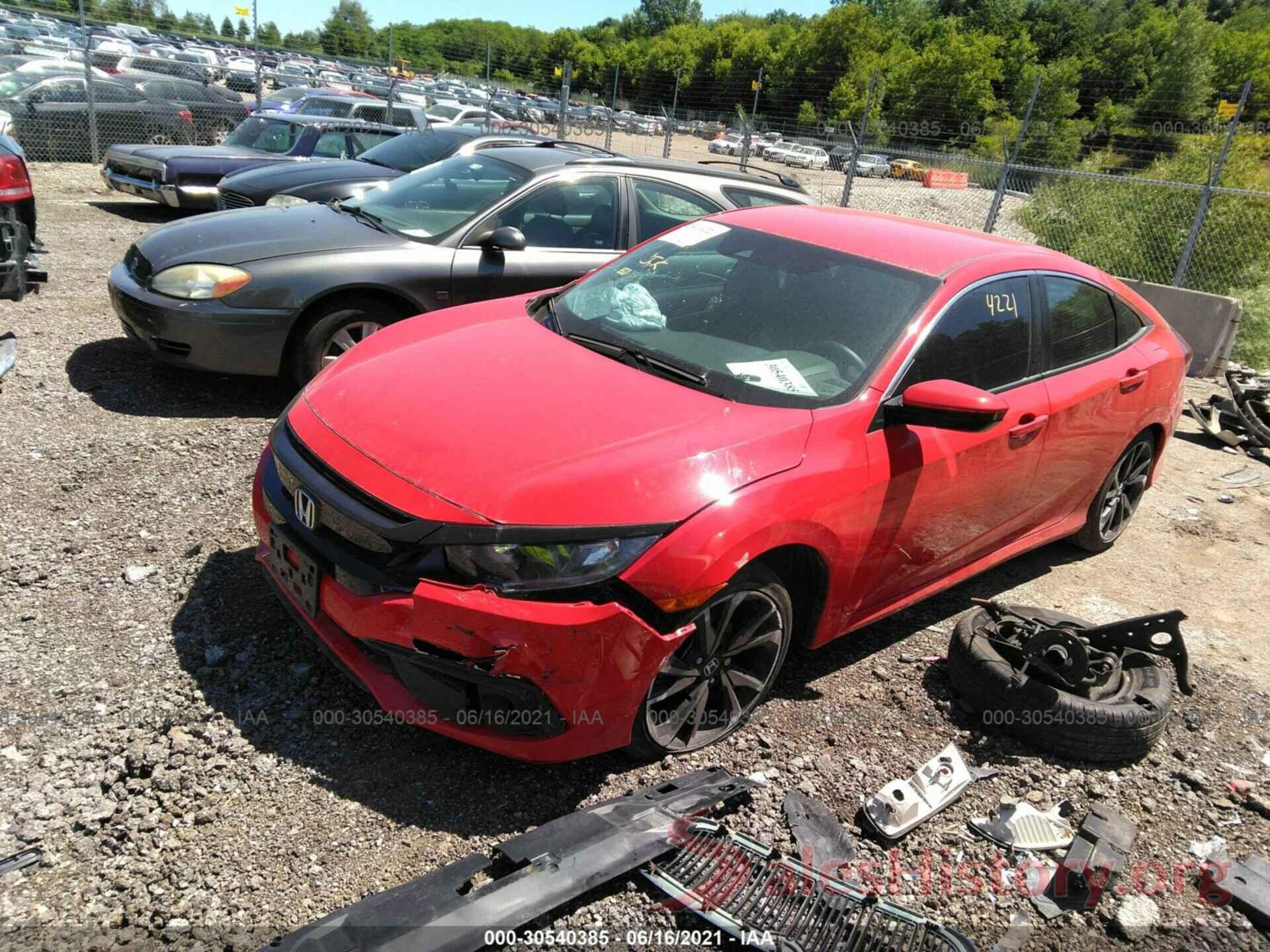 2HGFC2F86LH527505 2020 HONDA CIVIC SEDAN