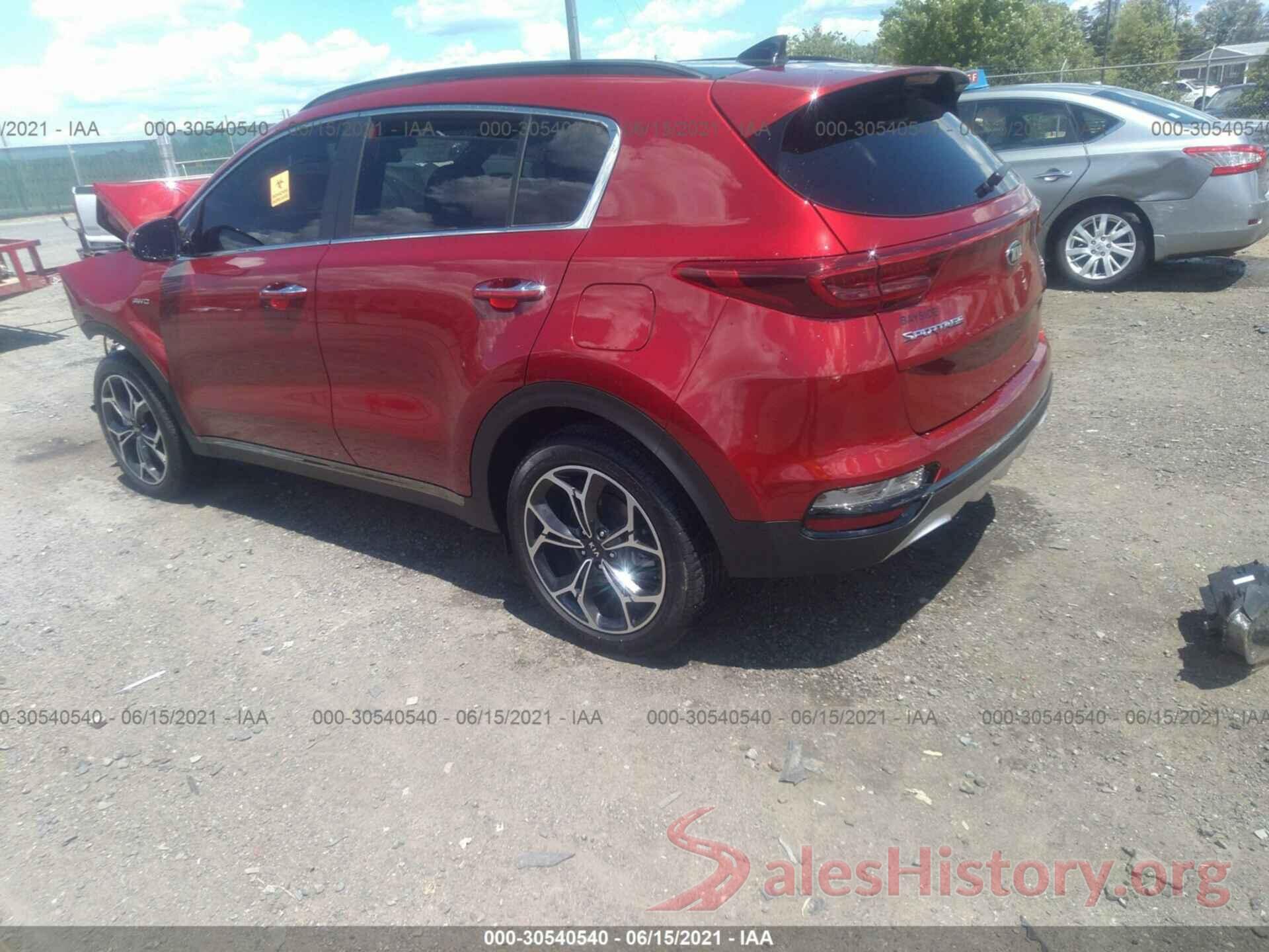 KNDPRCA67L7767316 2020 KIA SPORTAGE