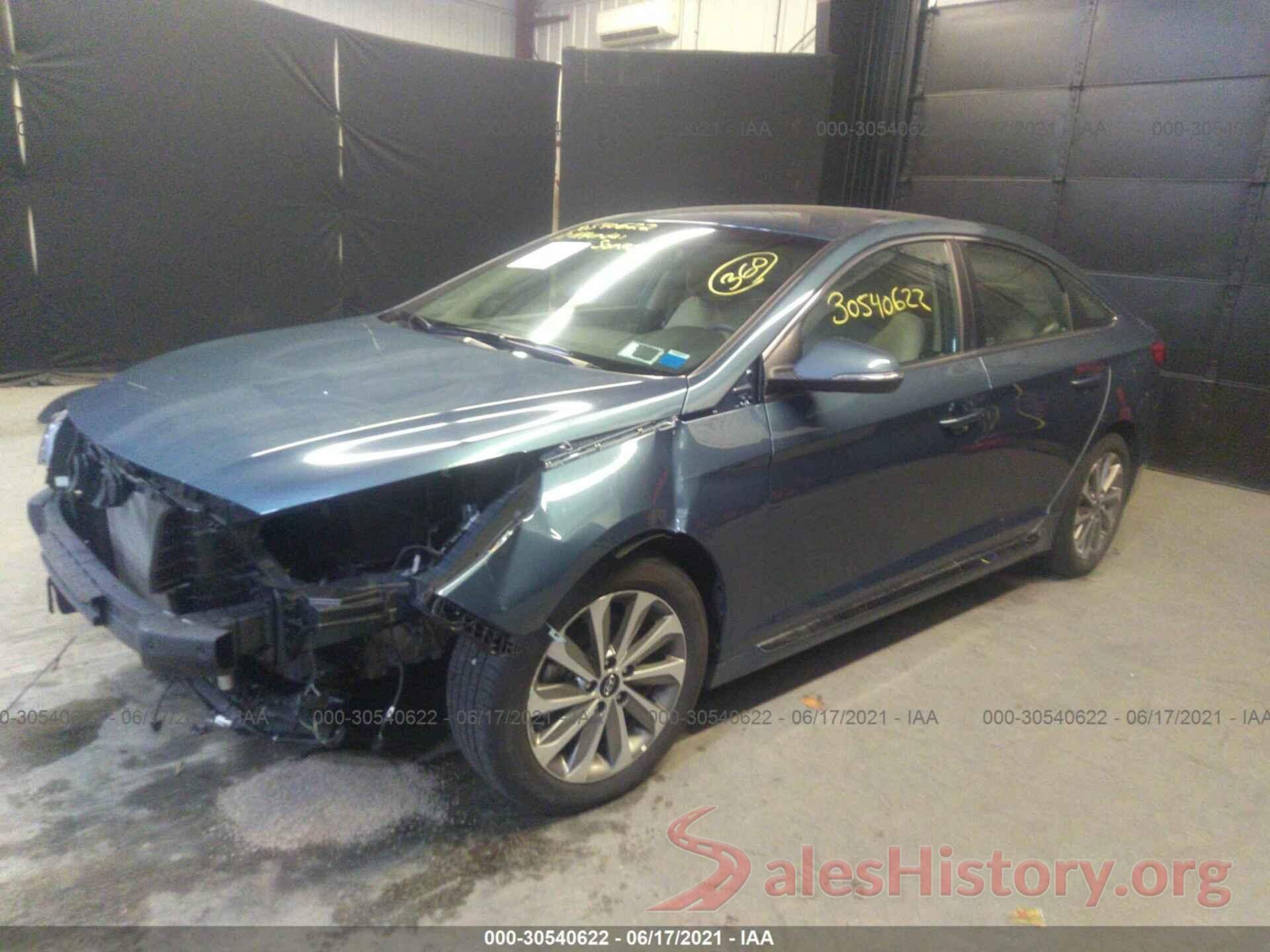 5NPE34AF5HH484639 2017 HYUNDAI SONATA