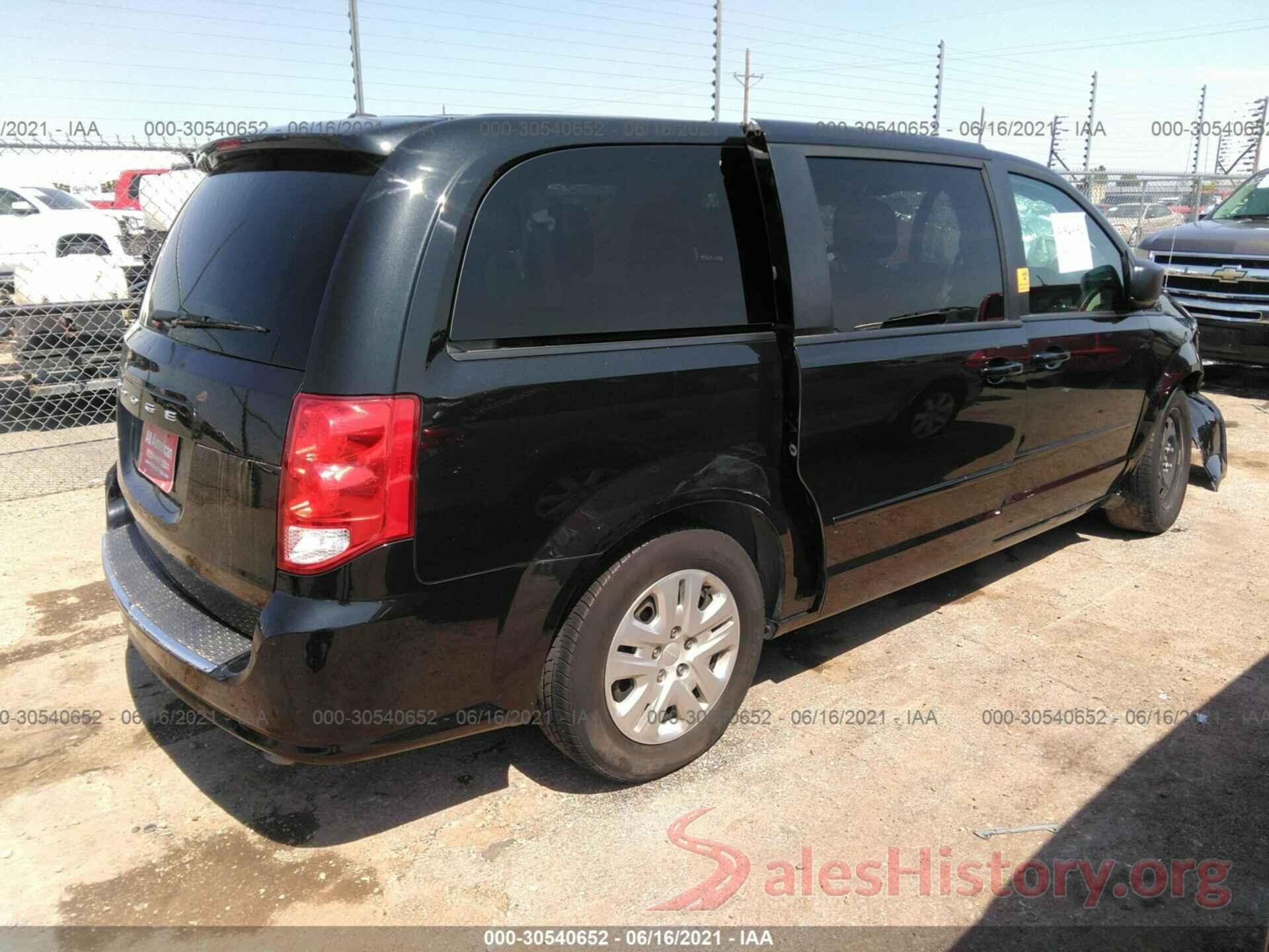 2C4RDGBGXHR866580 2017 DODGE GRAND CARAVAN