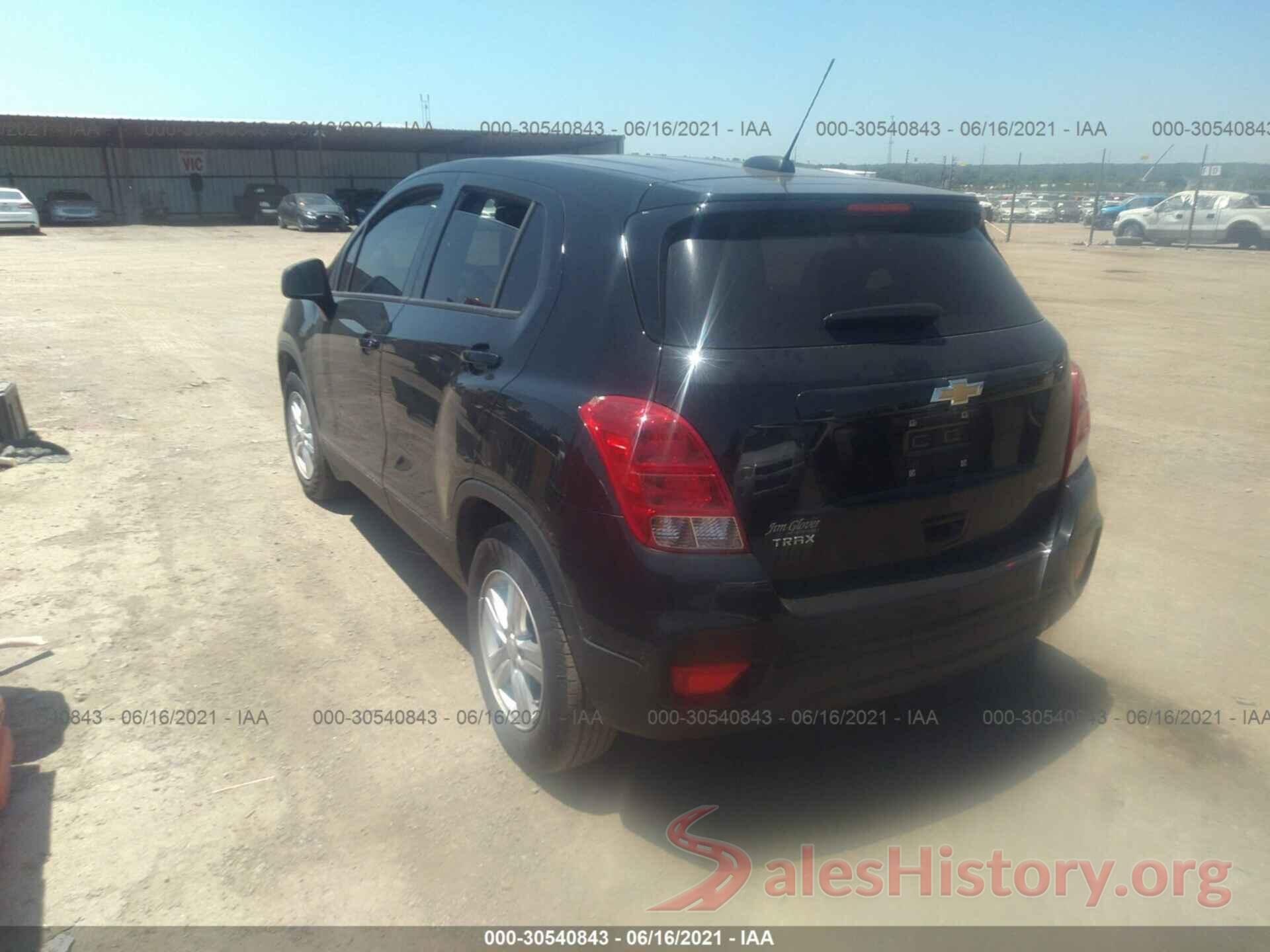 KL7CJKSB7LB325707 2020 CHEVROLET TRAX