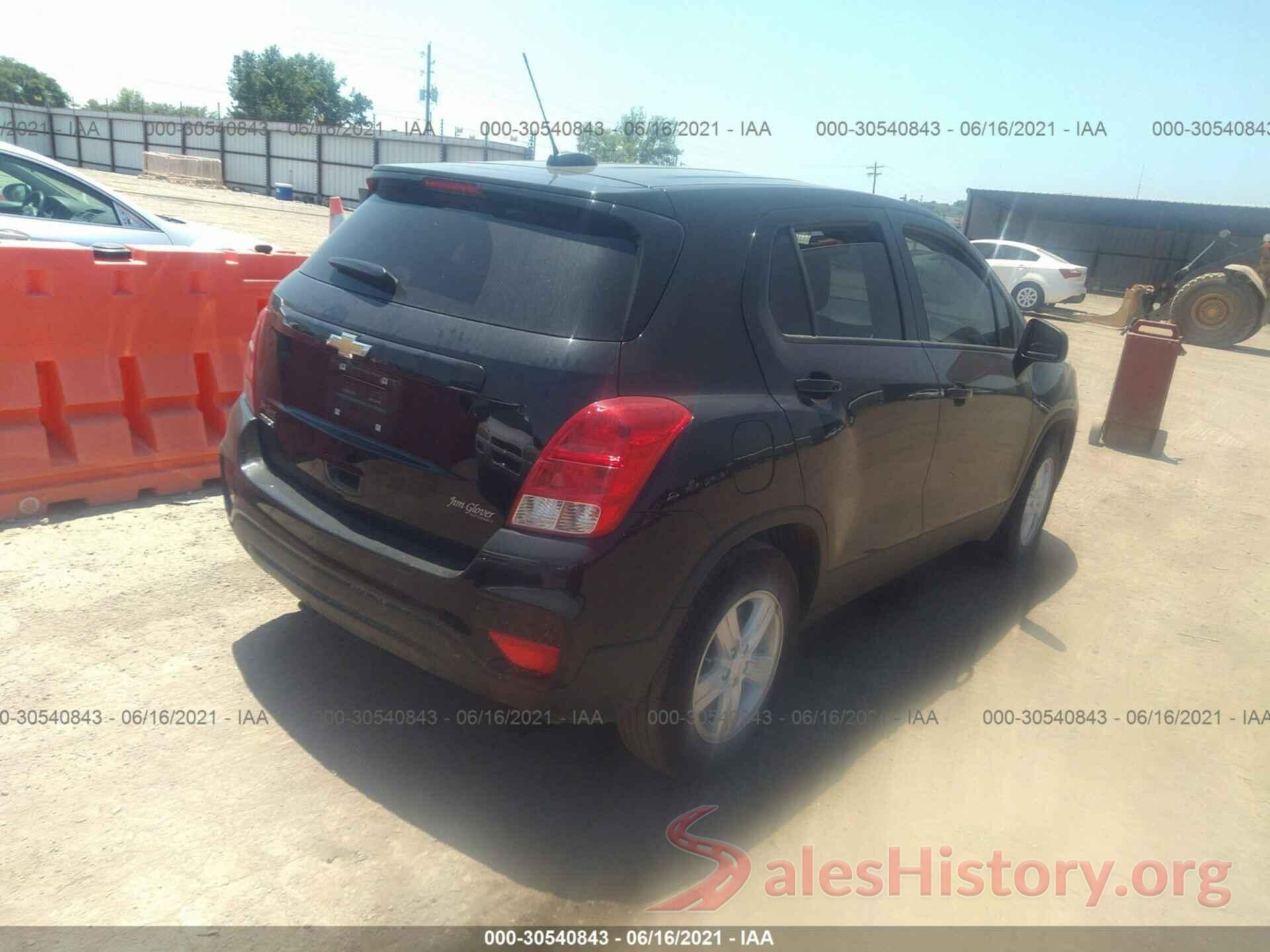 KL7CJKSB7LB325707 2020 CHEVROLET TRAX