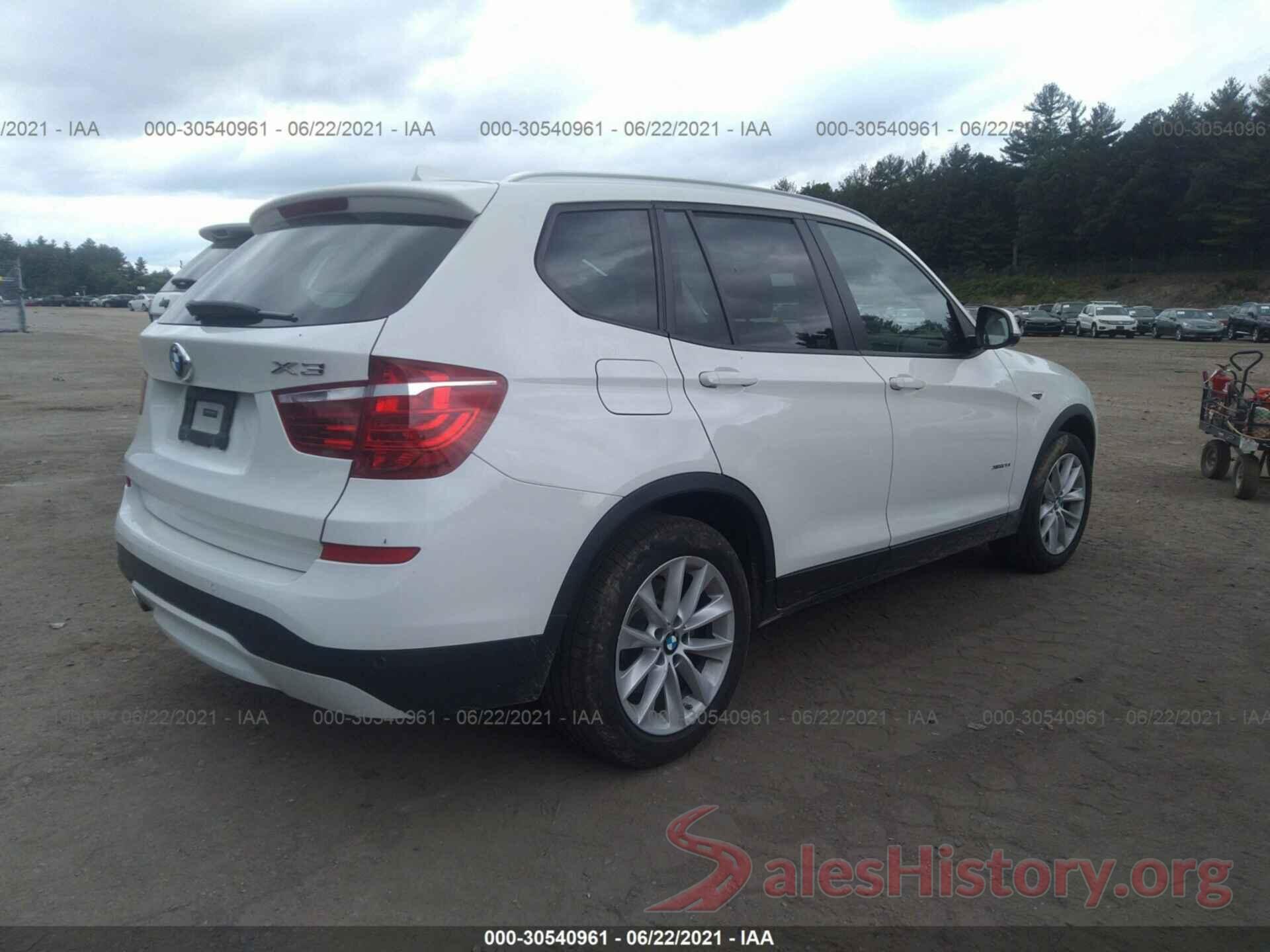 5UXWX9C30H0W67810 2017 BMW X3