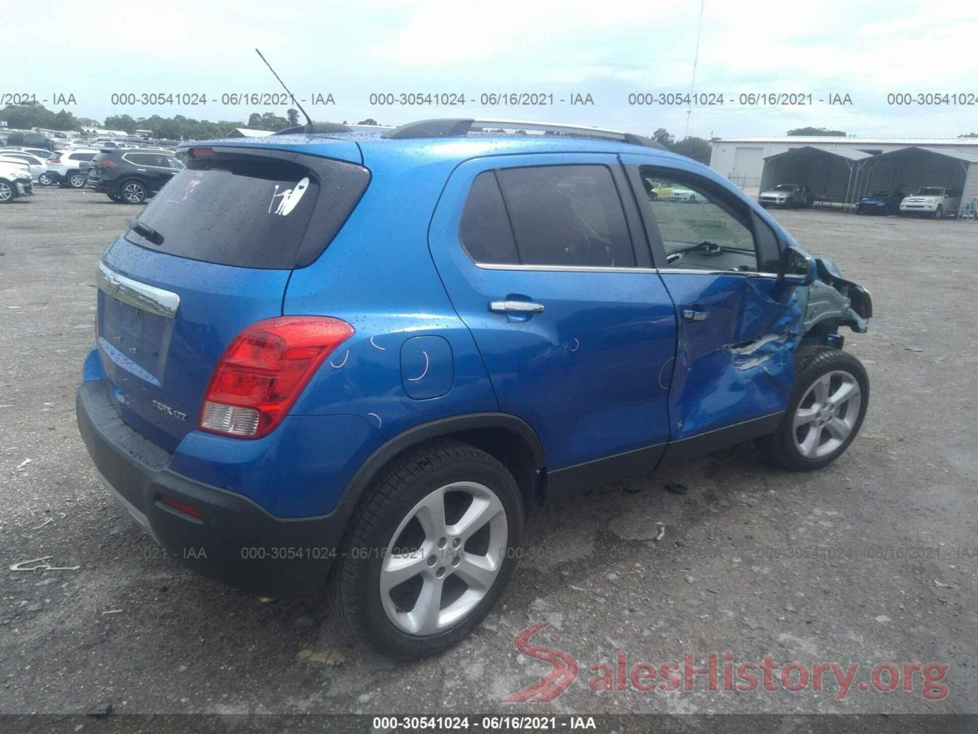 KL7CJMSB5GB611783 2016 CHEVROLET TRAX