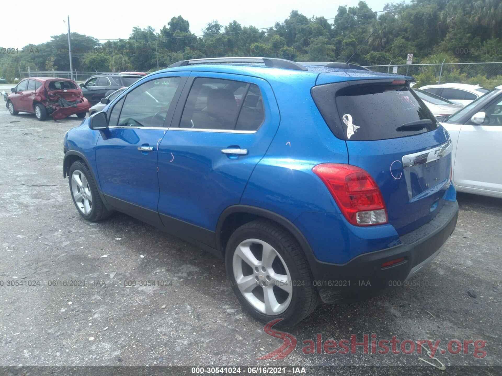 KL7CJMSB5GB611783 2016 CHEVROLET TRAX