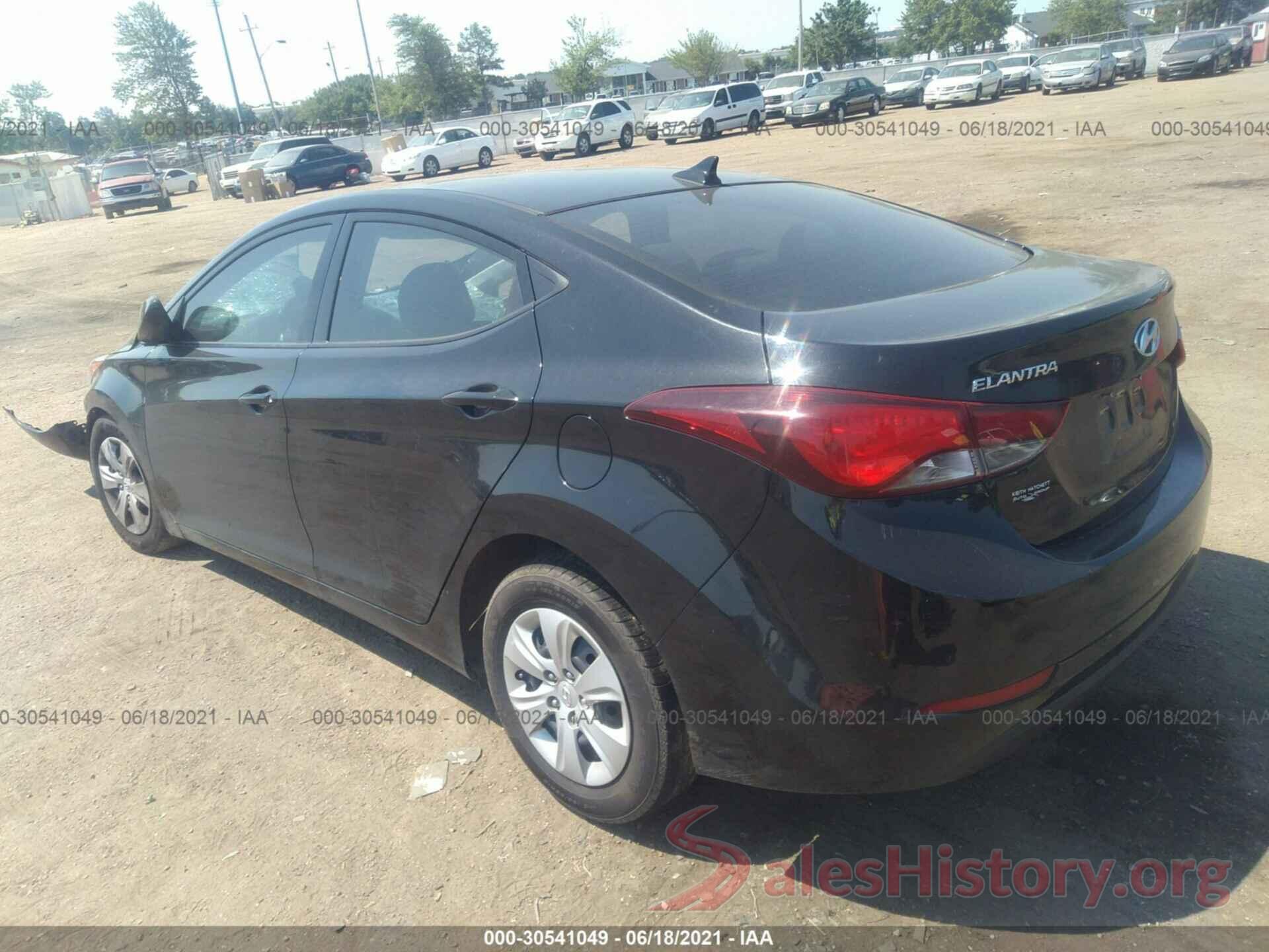 5NPDH4AE2GH695185 2016 HYUNDAI ELANTRA